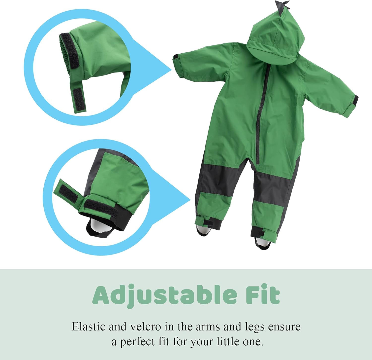Cuddle Club Kids Toddler Muddy Buddy Rain Suit