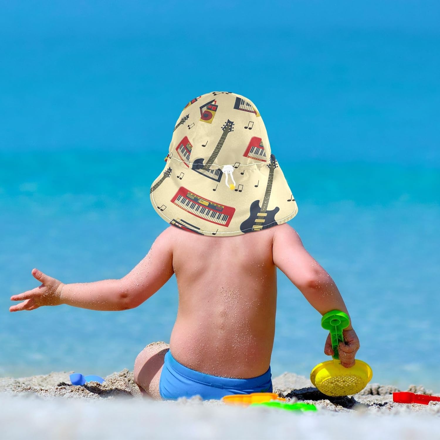 Sun Protection with Style Adjustable Baby Hat for Toddler