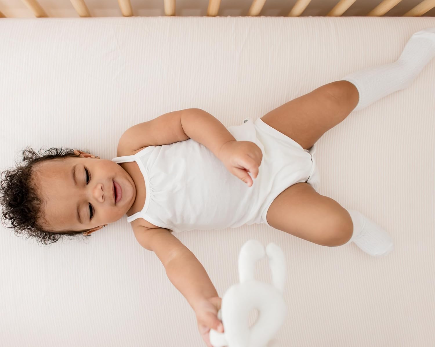 Organic Cotton Knee-High Socks for Baby Girls