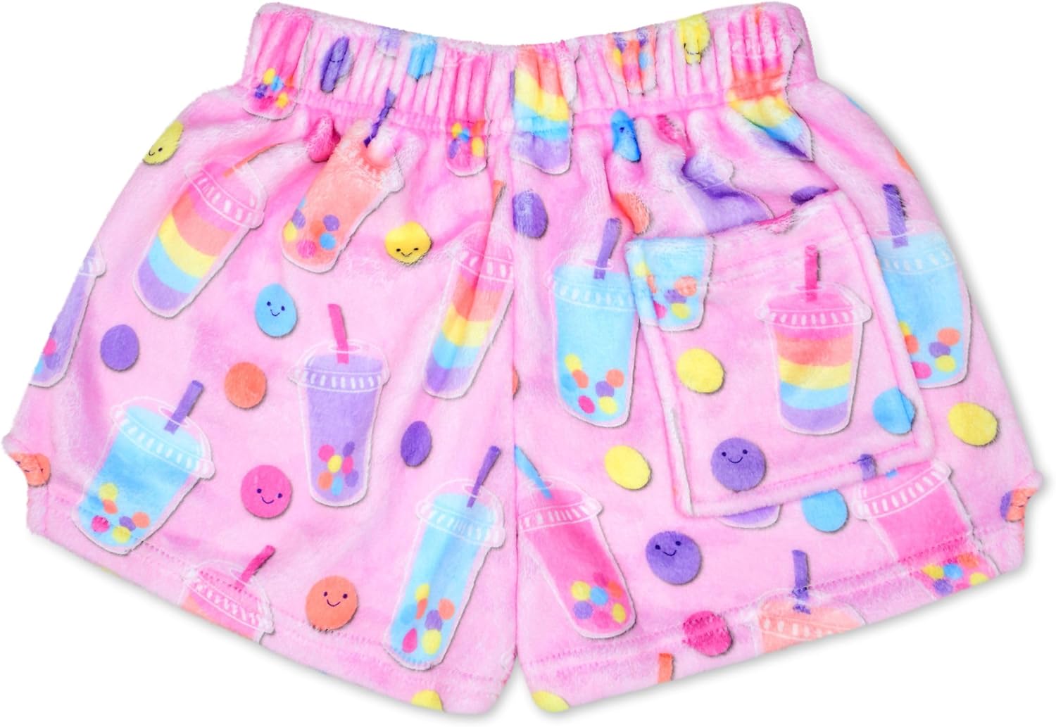 Big Girls Silky Soft Plush Fleece Shorts