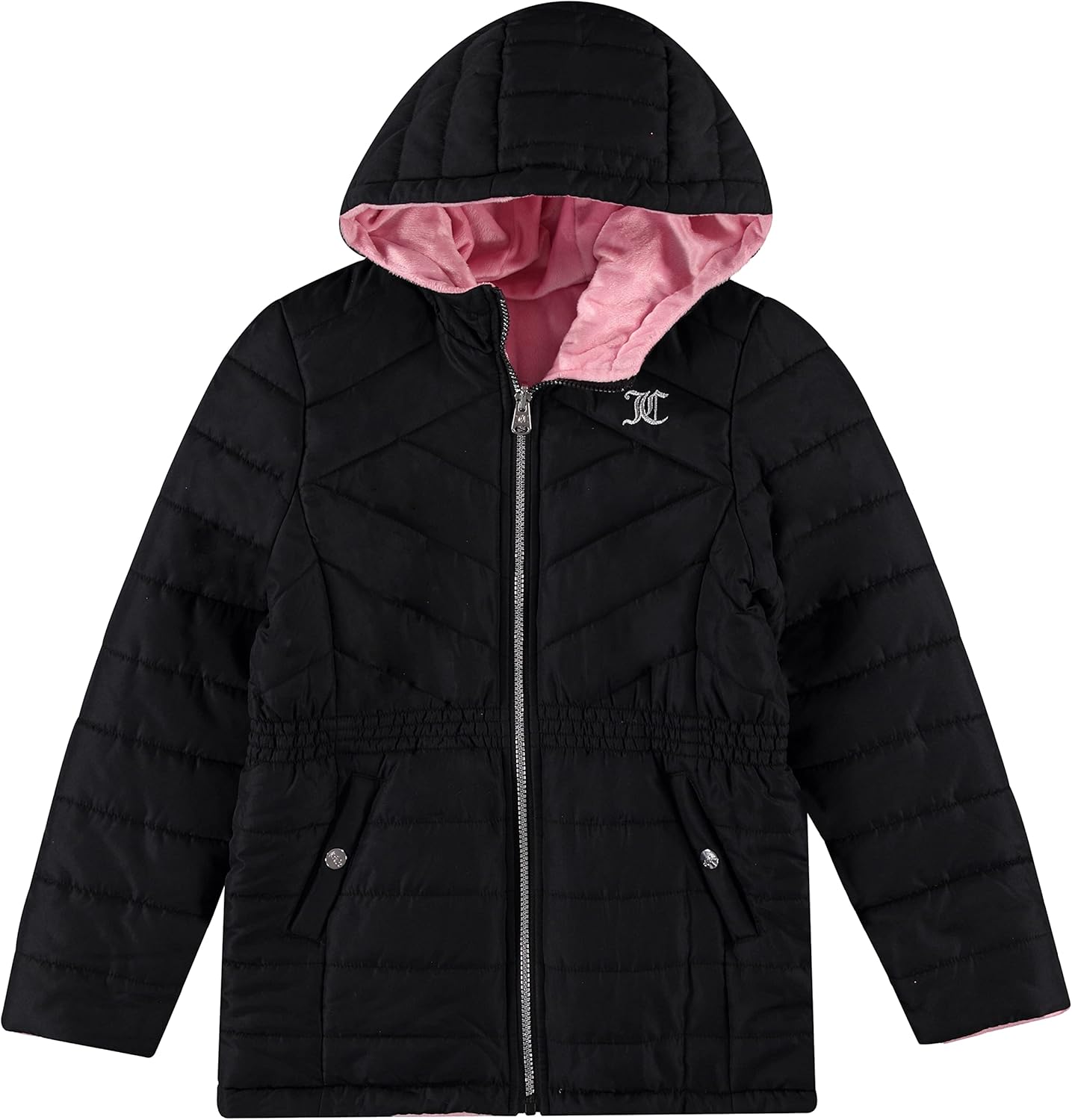 Juicy Couture Reversible girls winter jacket warm and stylish