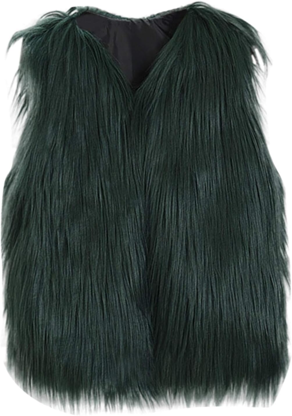 Moongker Toddler Girls Winter Faux Fur Vest