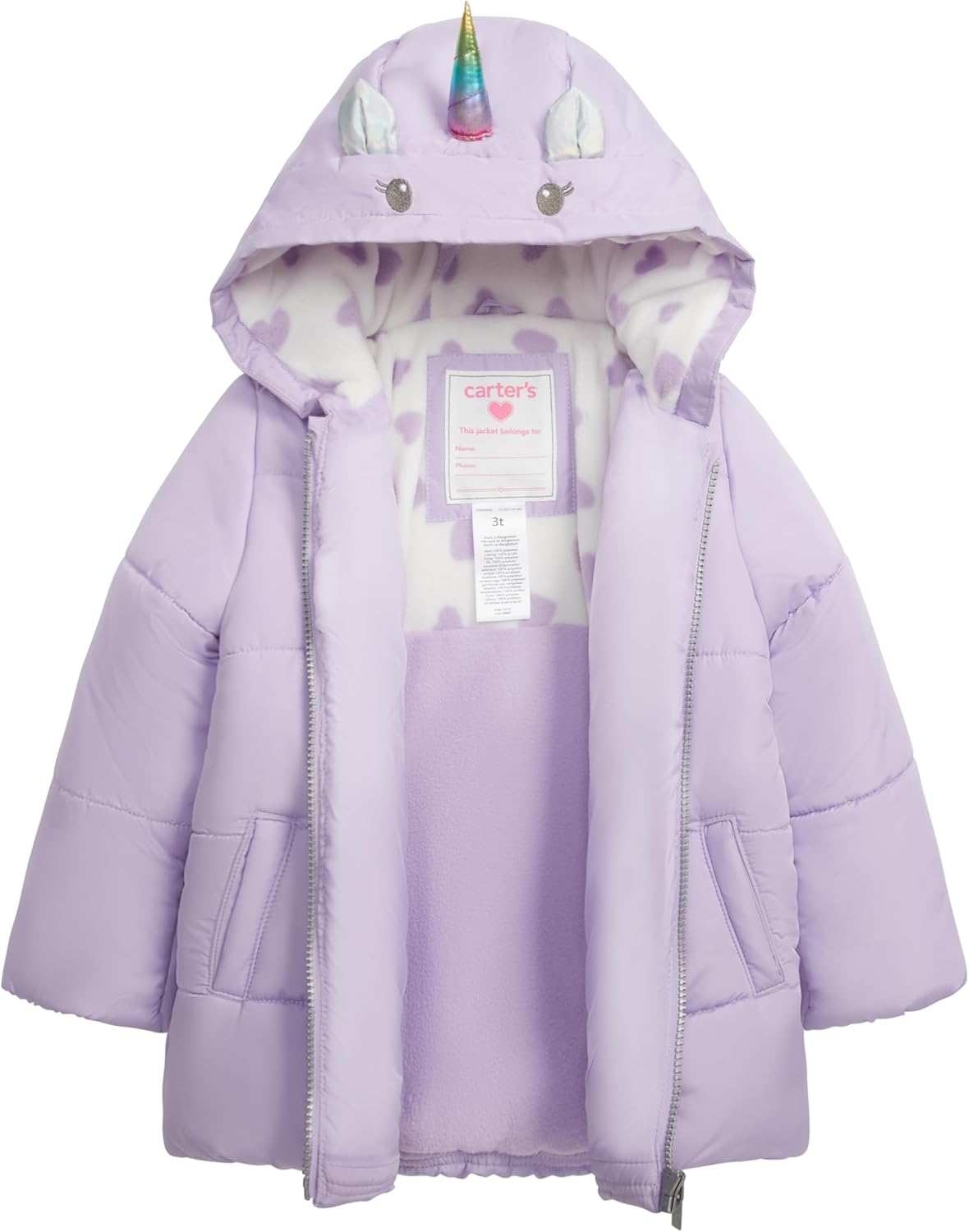 Carters Girls Heavyweight Skisuit for Girls