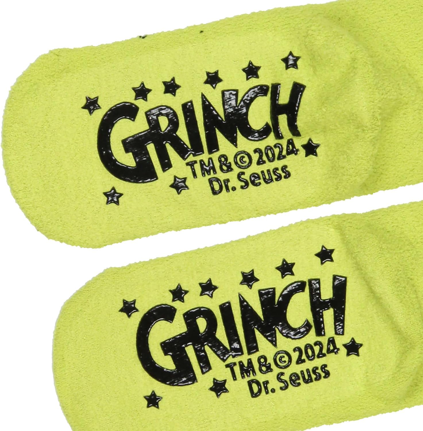Grinch Family Fuzzy Sleepy Socks for Girls Cozy Holiday Gift
