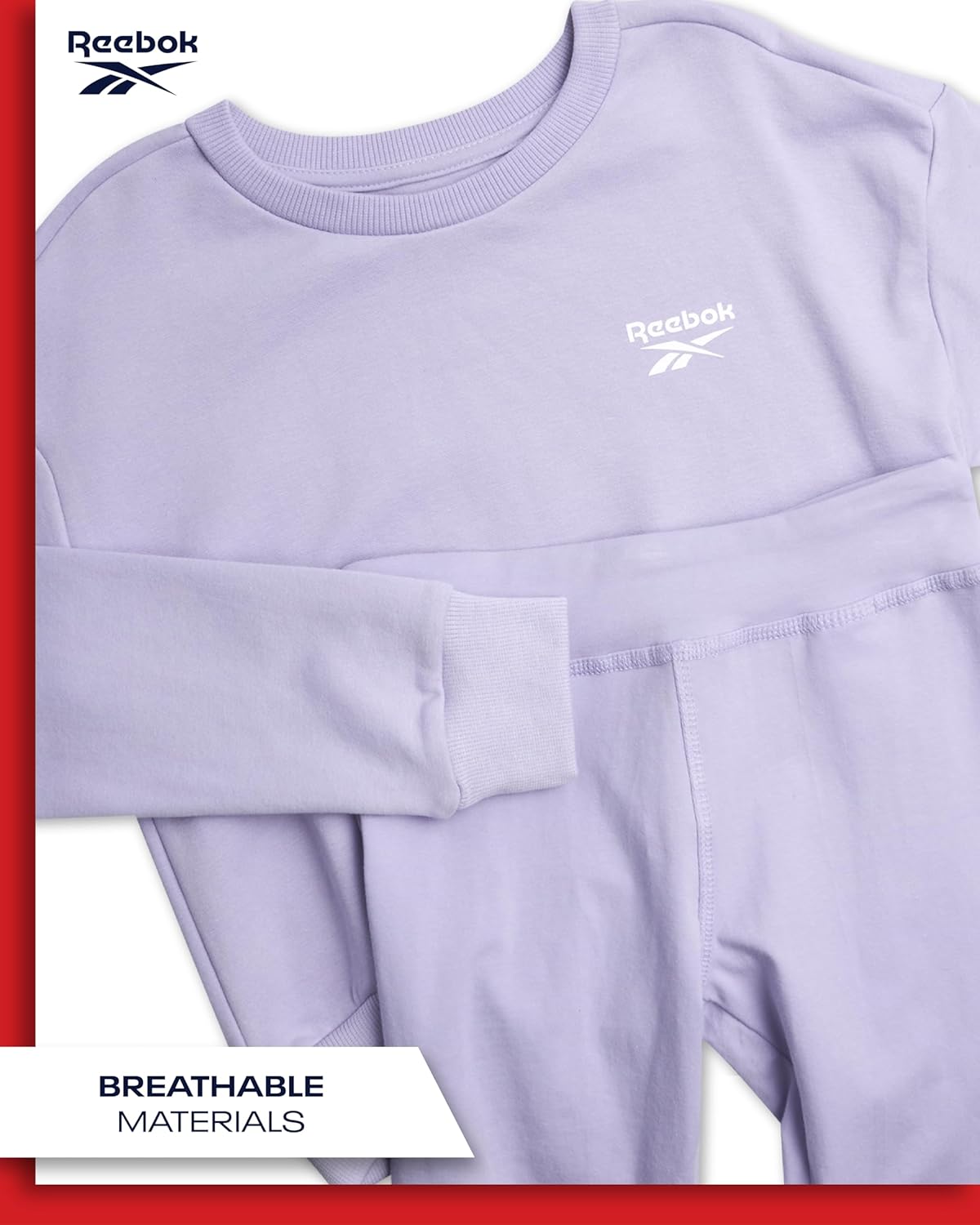 Reebok Girls Sweatsuit Set