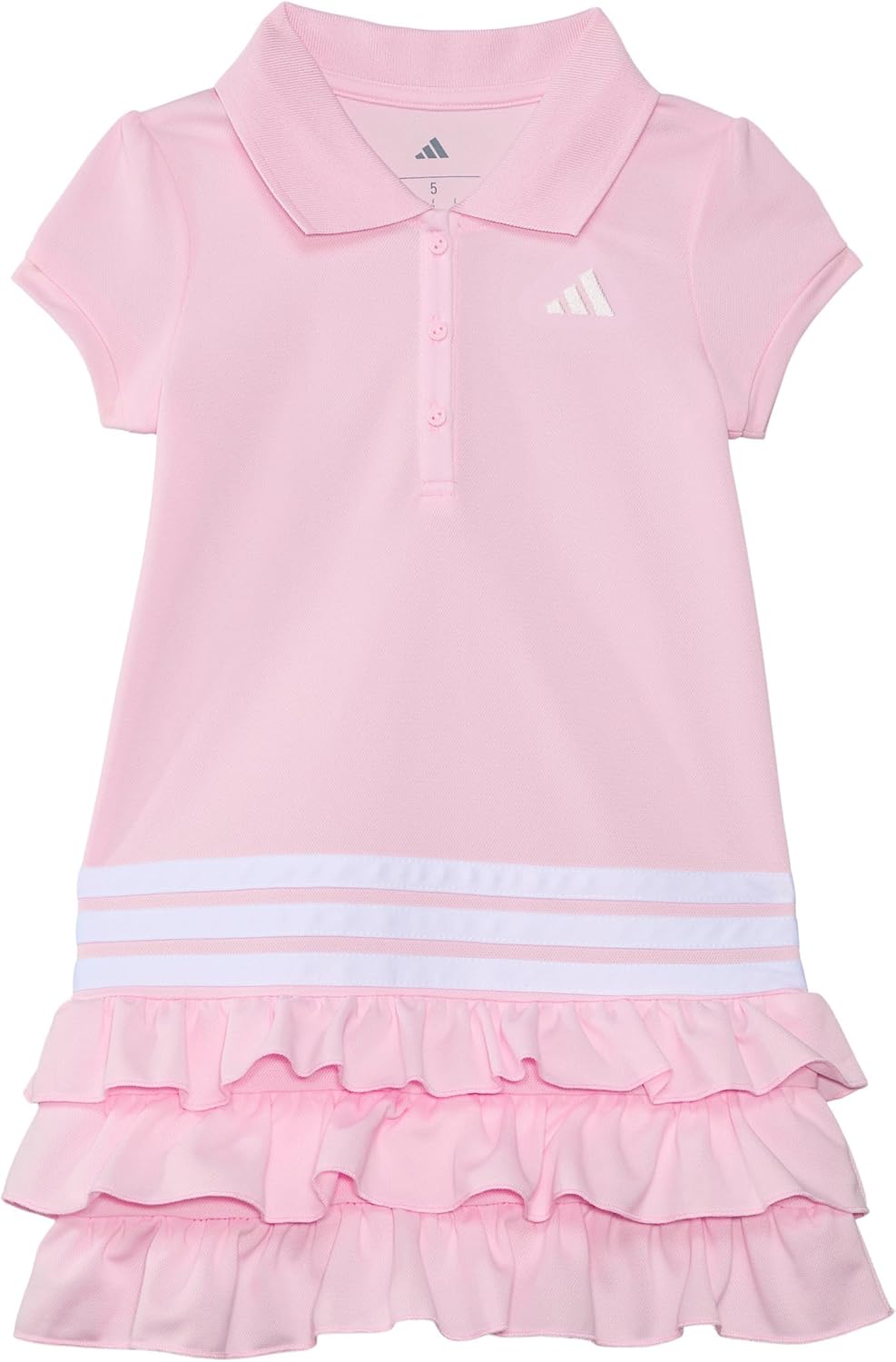 Adidas Girls Ruffle Polo Dress for ActiveLiving