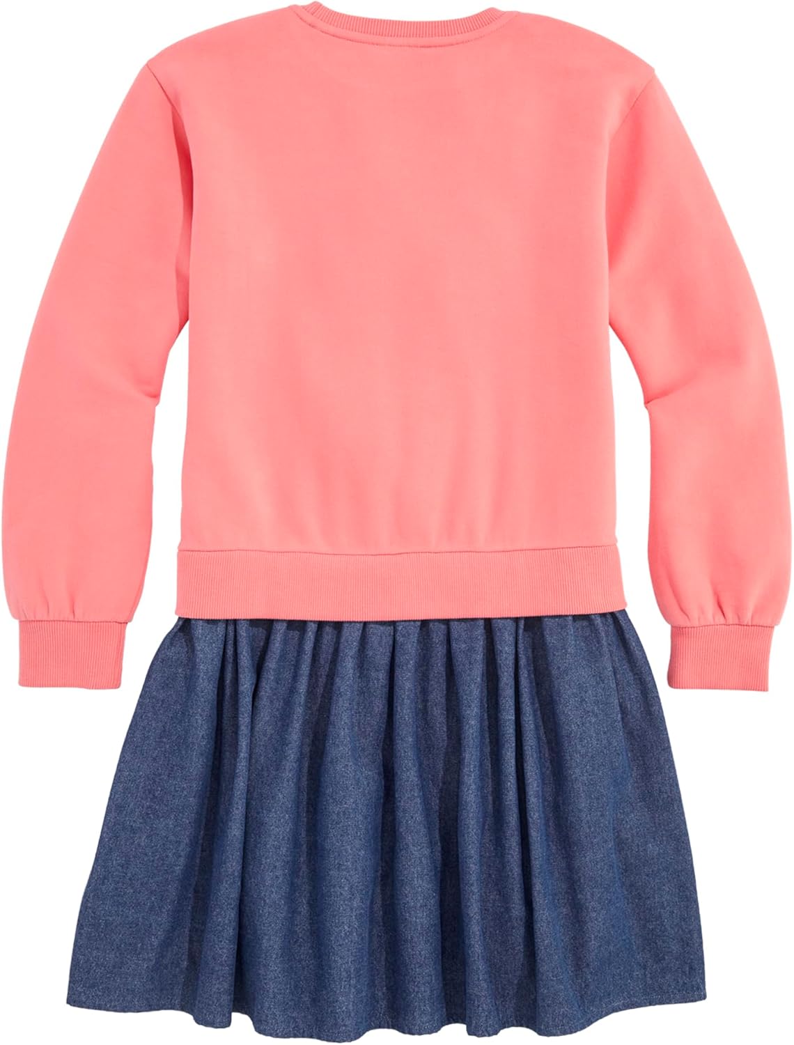 Vineyard Vines Girls Sweatshirt Woven Dress