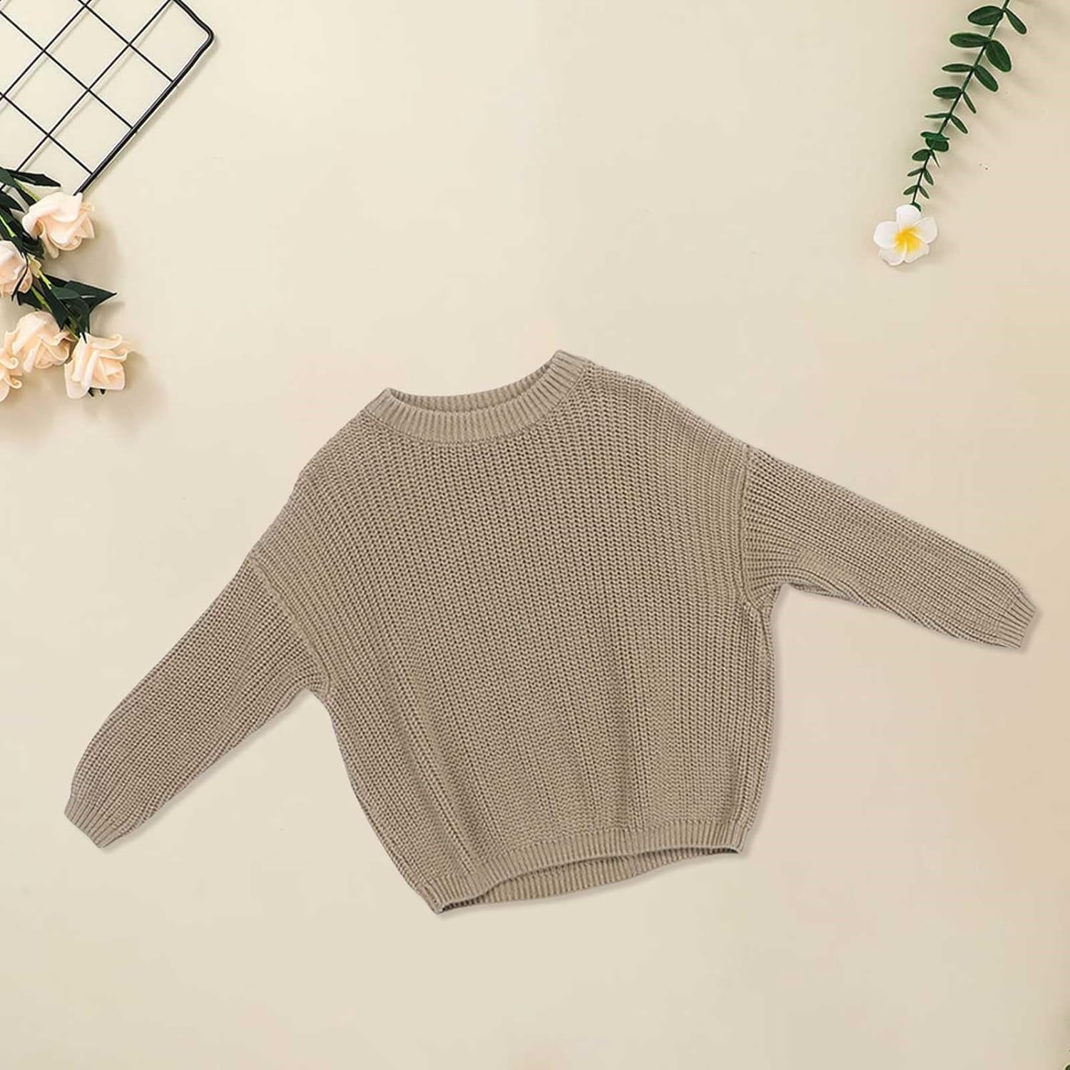 Boys Girls Cable Knit Sweater