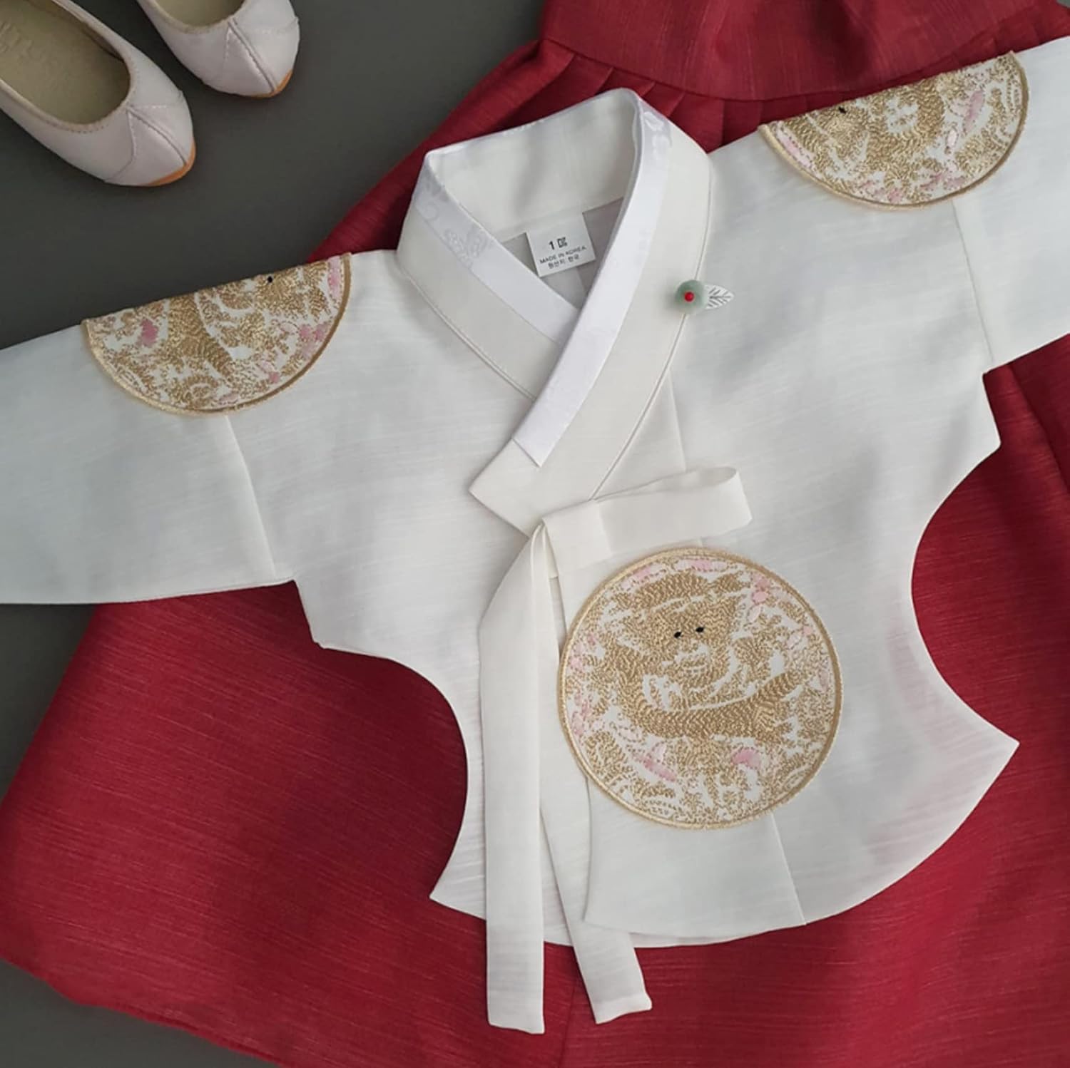 Korean Baby Traditional Dress for 100 Day Celebration