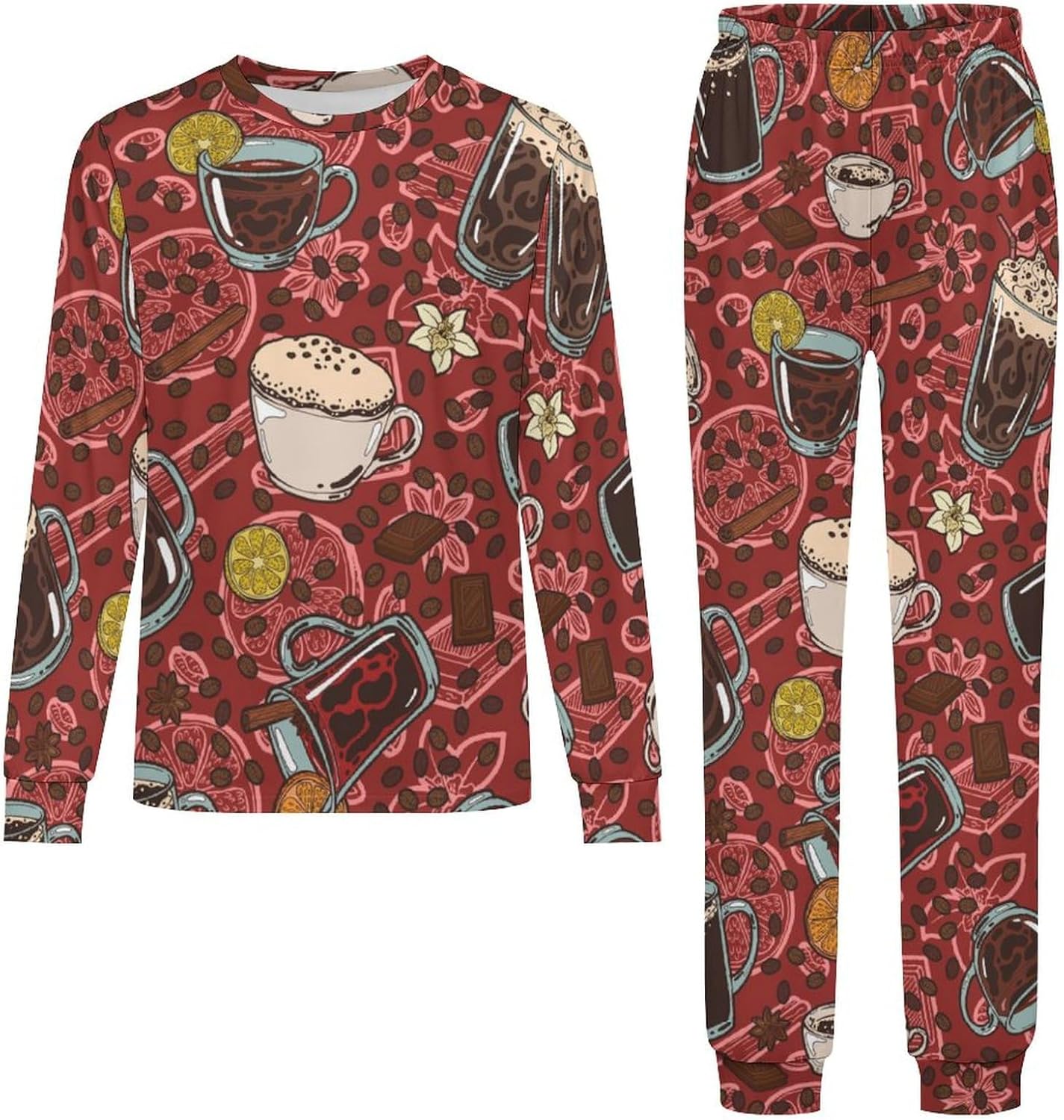 Santa Reindeer Thermal Underwear Set for Kids