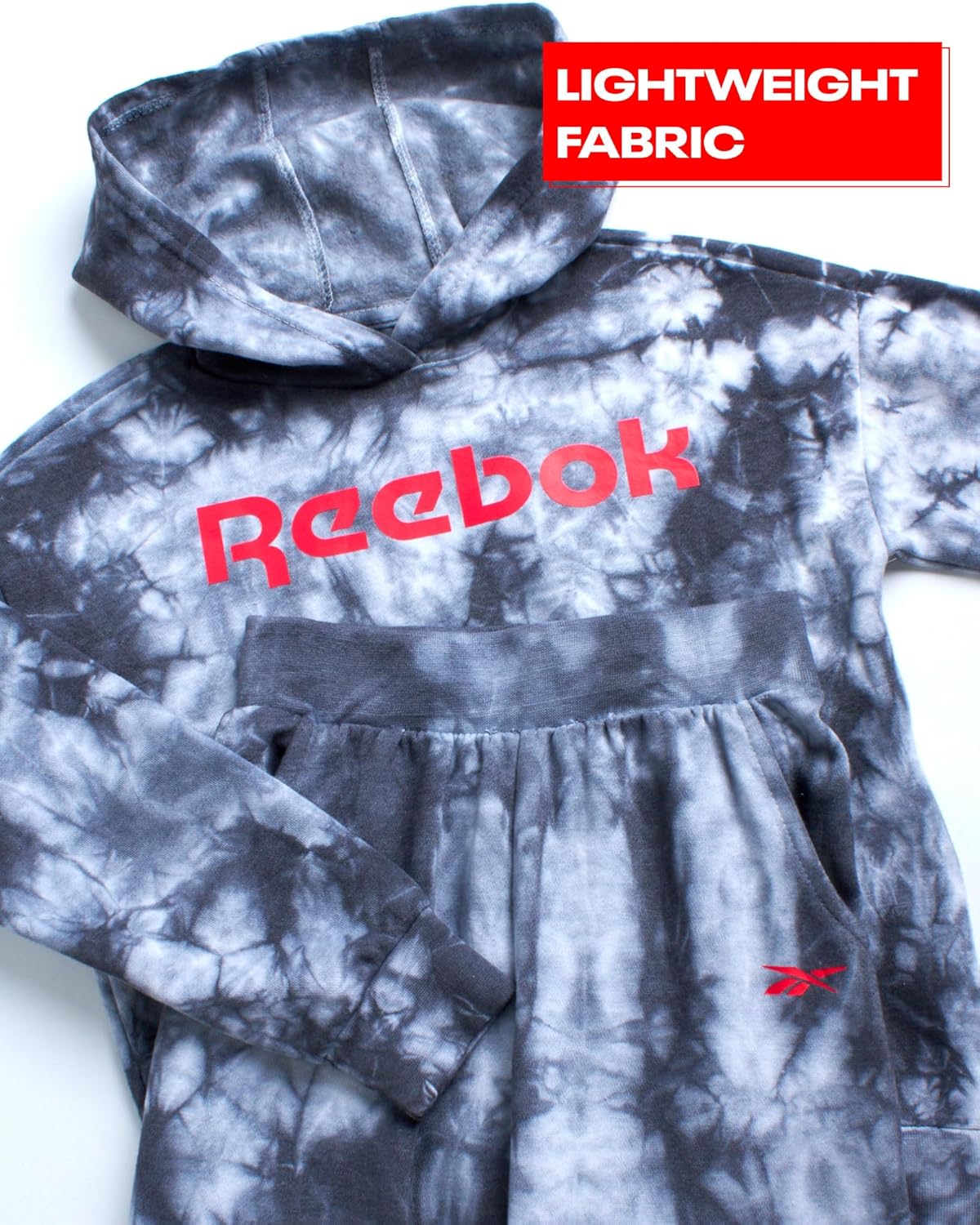 Reebok Girls 2-Pack Tie-Dye Performance Outfit