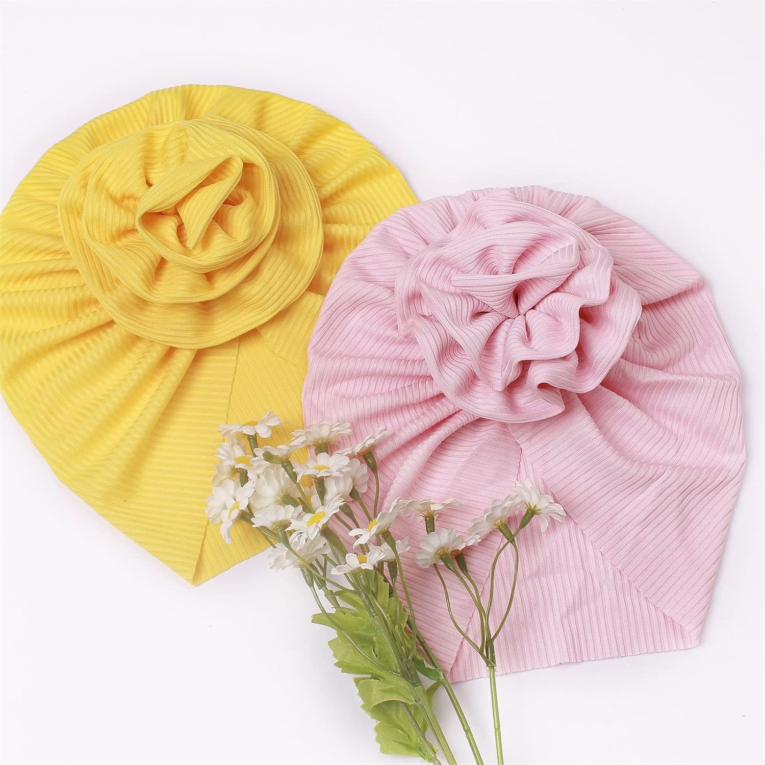 Infant Breathable Turban Hat for Baby Girls and Boys 0-12 Months
