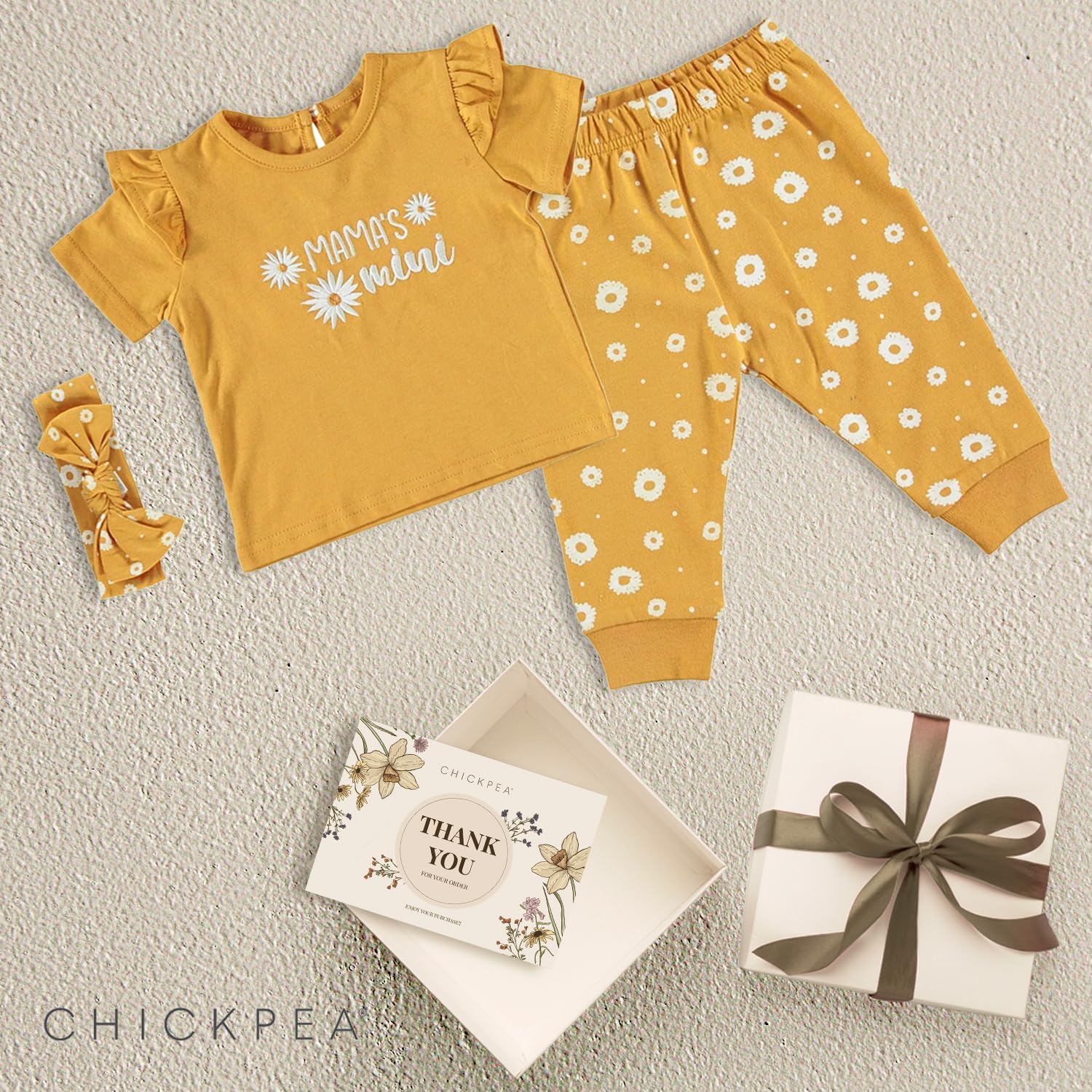 Chick Pea Baby Girl Clothes Newborn Jogger Layette Set Jive