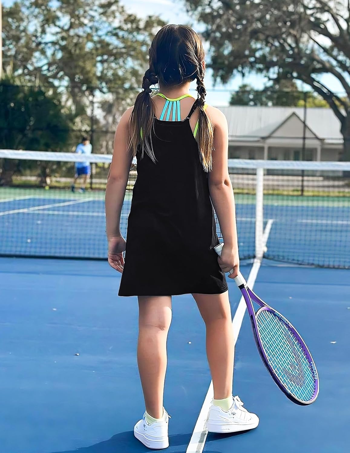 Arshiner Girls Casual Summer Dress with Shorts