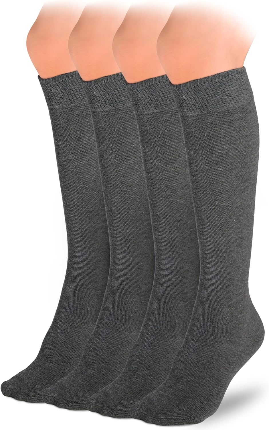 Premium Cotton Knee High Socks for Kids