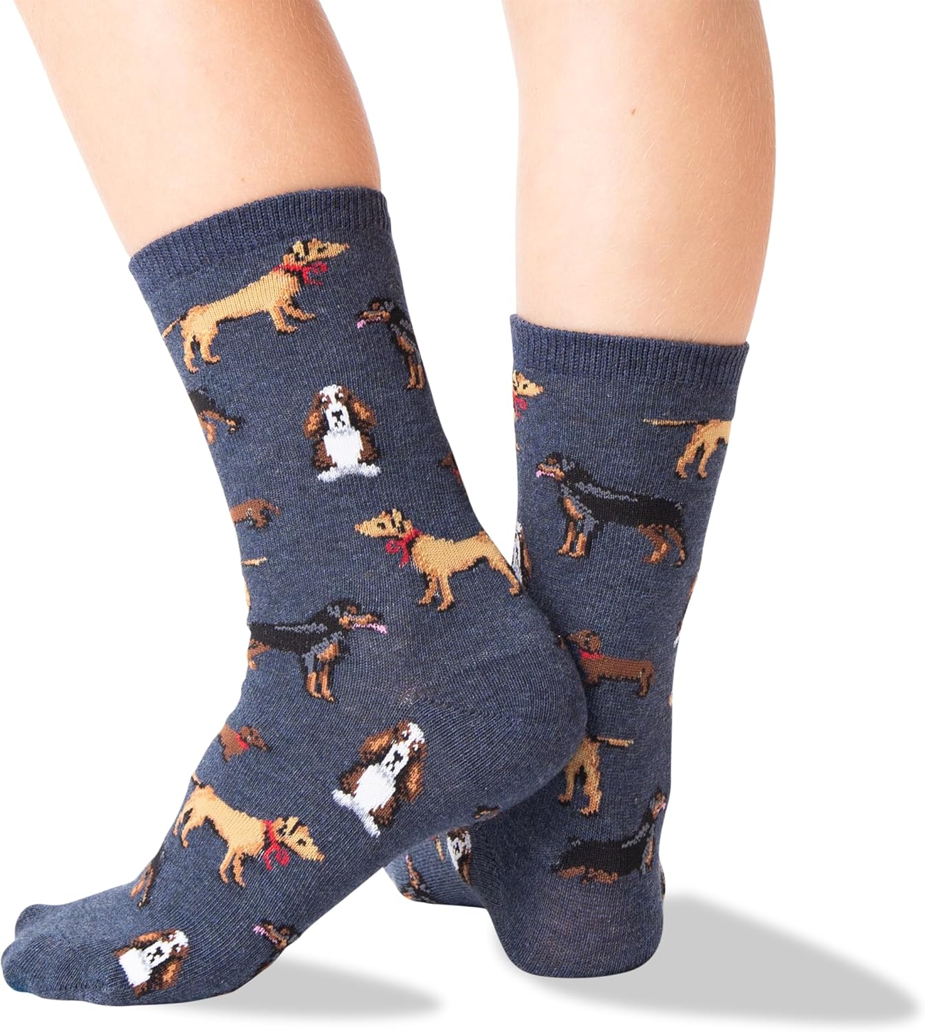 Hot Sox Kids Fun Animal Crew Socks - 1 Pair