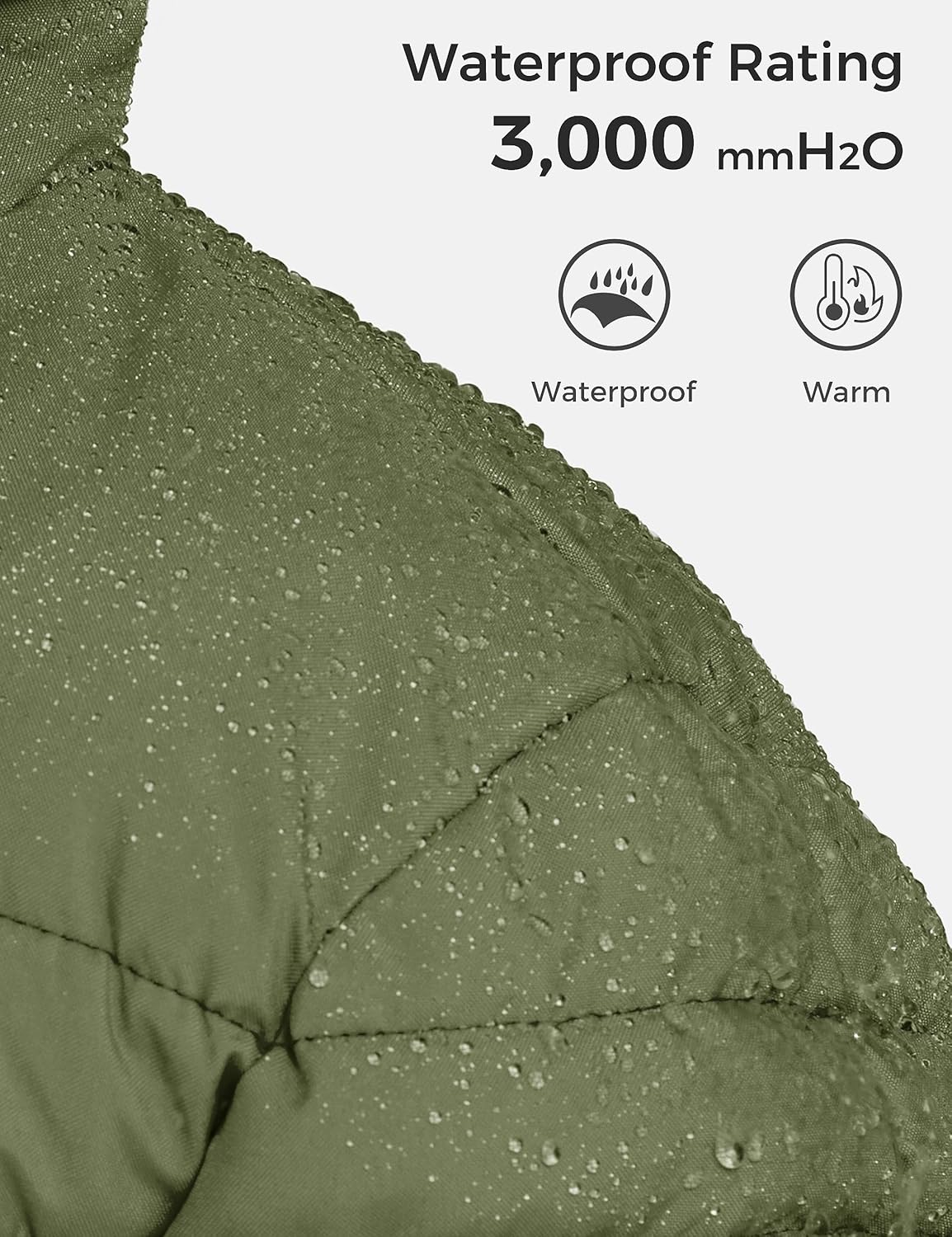 ZSHOW Girls Waterproof Winter Parka
