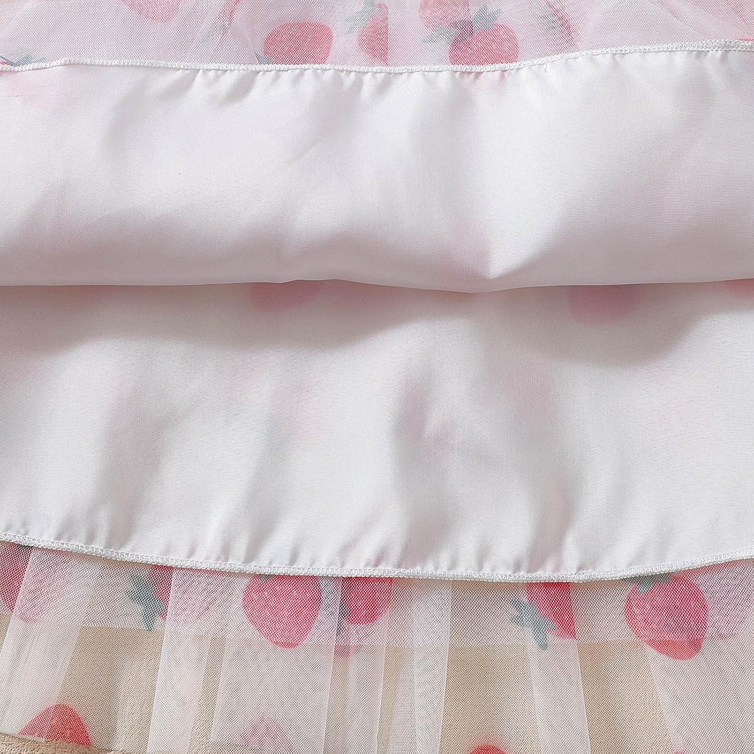 Girls Ruffle Tutu Dress for Toddler Princess Party