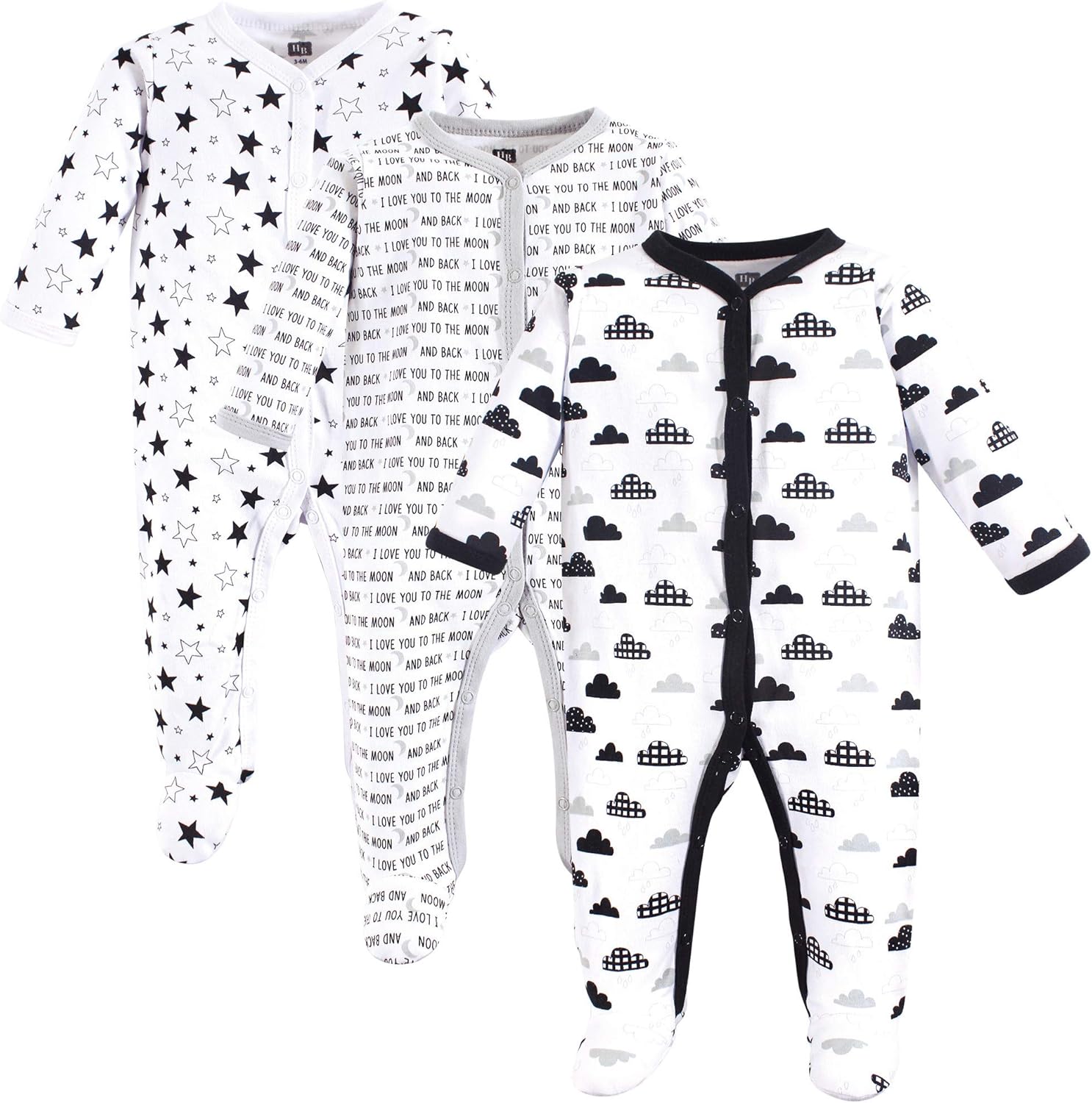 Hudson Baby Baby Cotton Sleep and Play Set