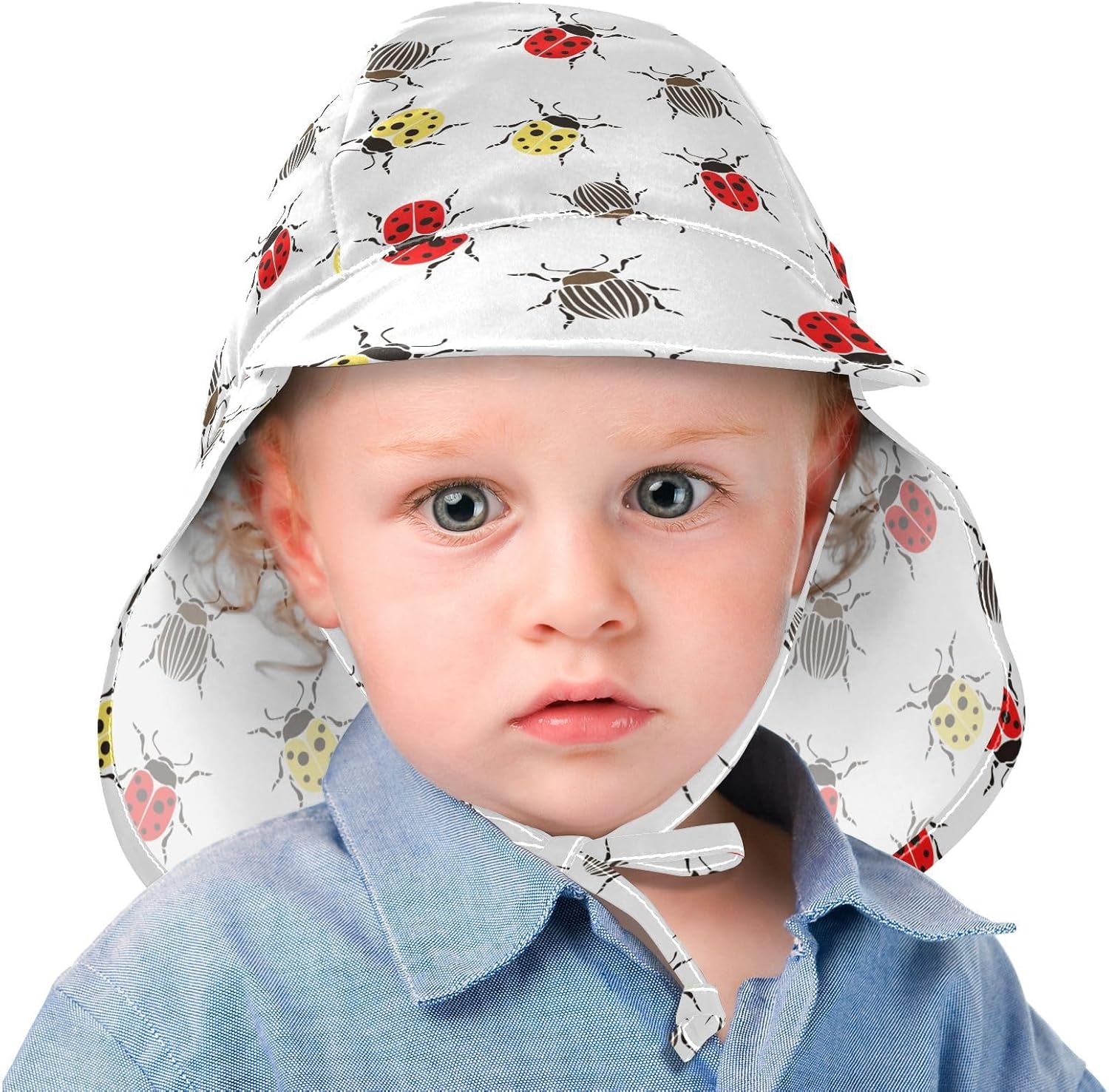 Pigsaly Beetle Ladybug Insects Toddler Sun Hat