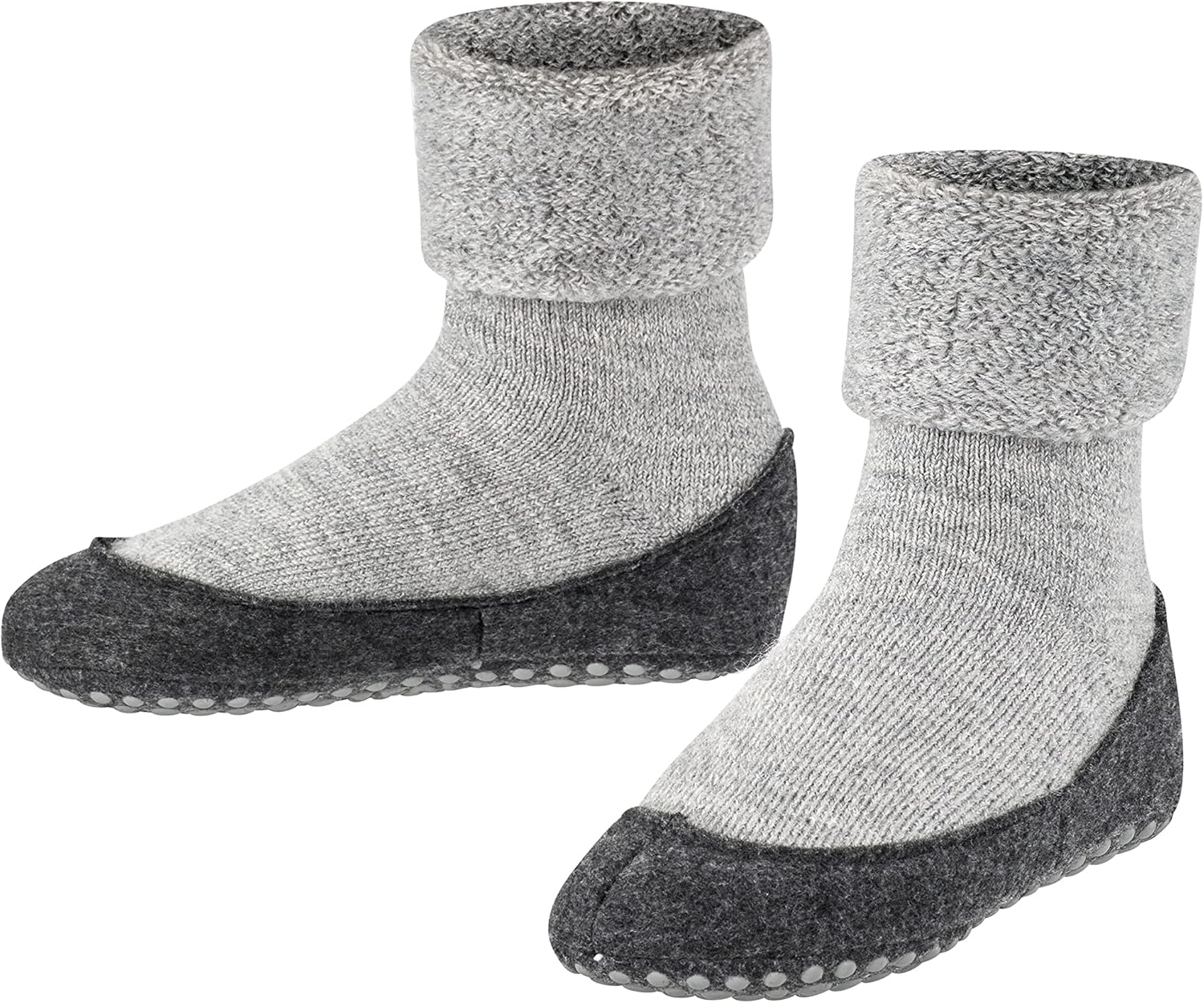 FALKE Kids Merino Wool Slippers - Cozy and Grip-Reducing