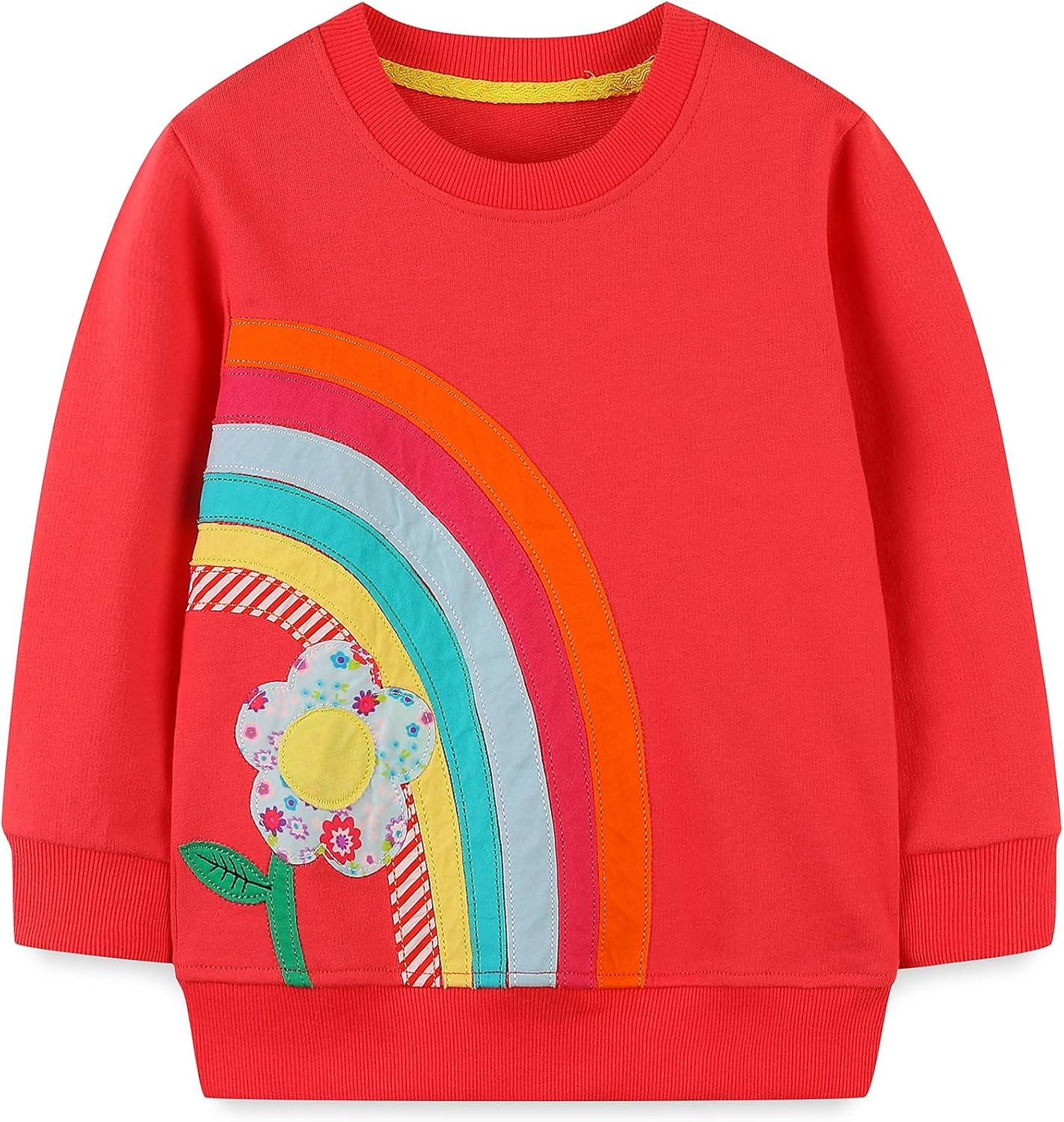 Hongshilian Cute Cartoon Kids Cotton Sweater