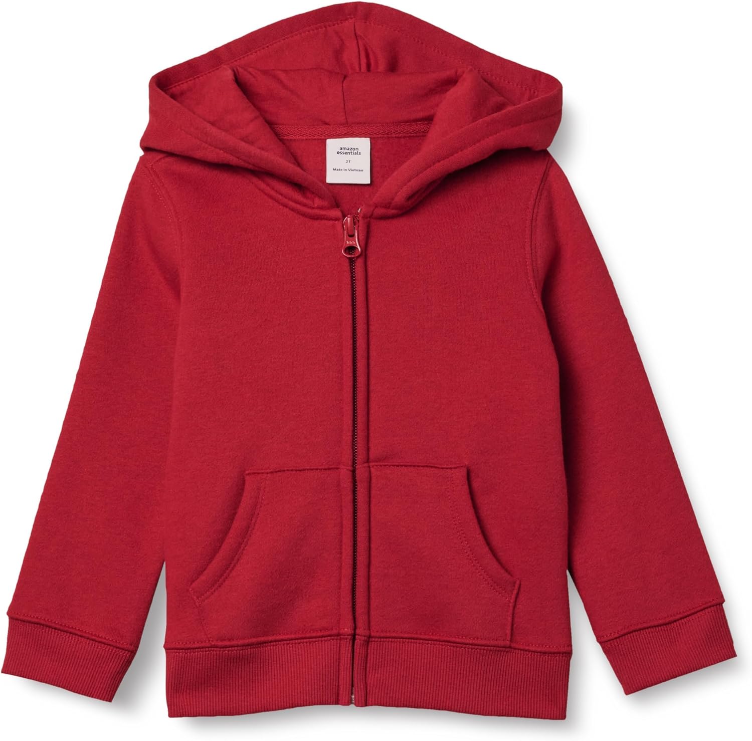 Amazon Essentials Girls Fleece Zip-Up Hoodie