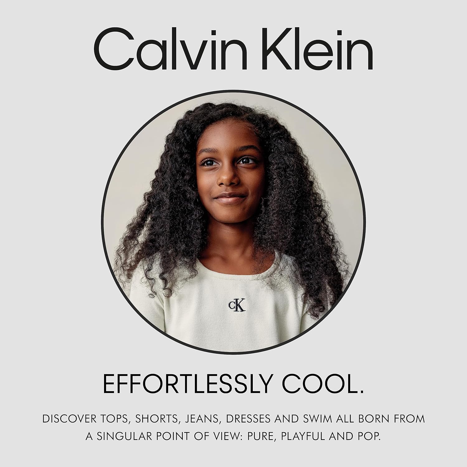 Calvin Klein Girls Full-Zip Fleece Hoodie with Pockets