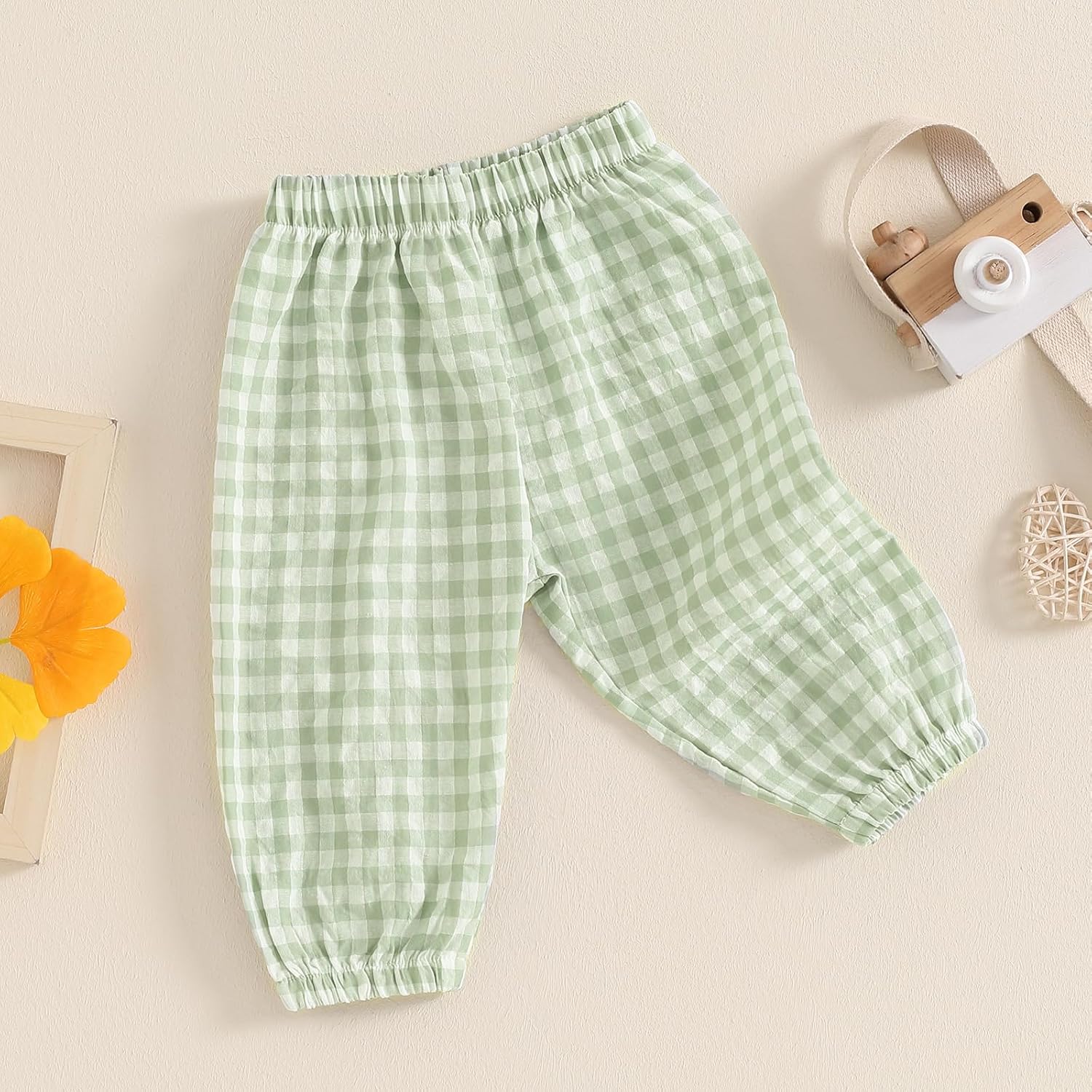 Kutterild Checked Out Cute and Trendy Baby Puzzle Pants