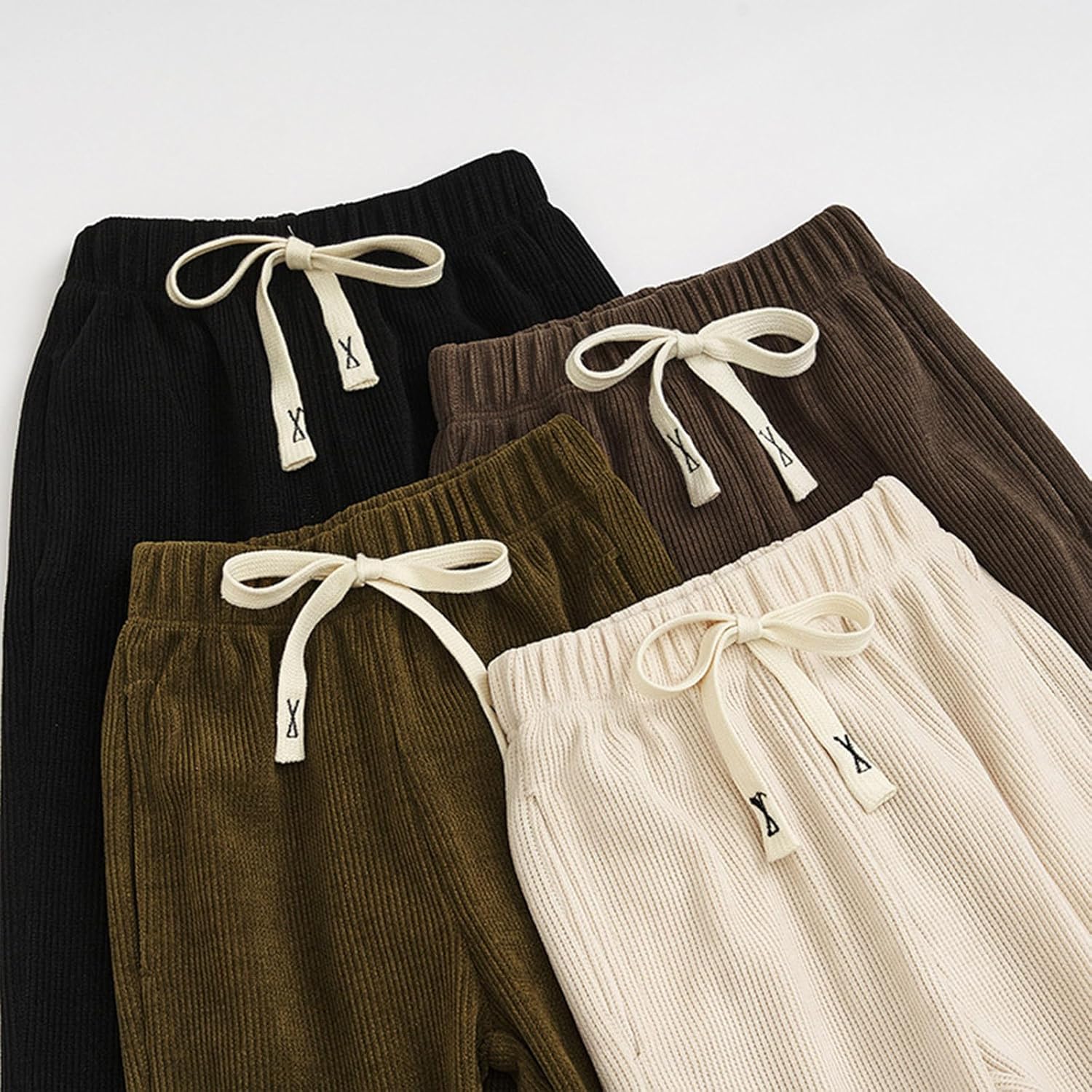 Soft Solid Wide Leg Pants for Kids and Babies