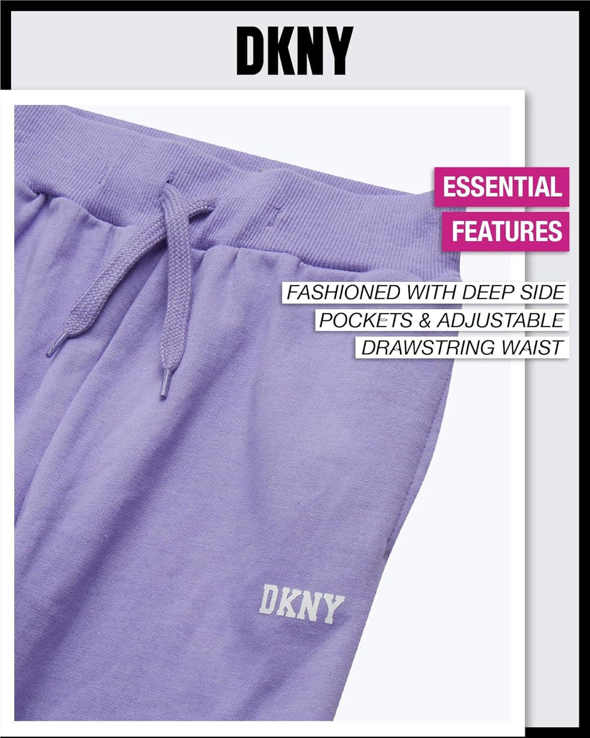 Perfect DKNY Jogger Set for Girls
