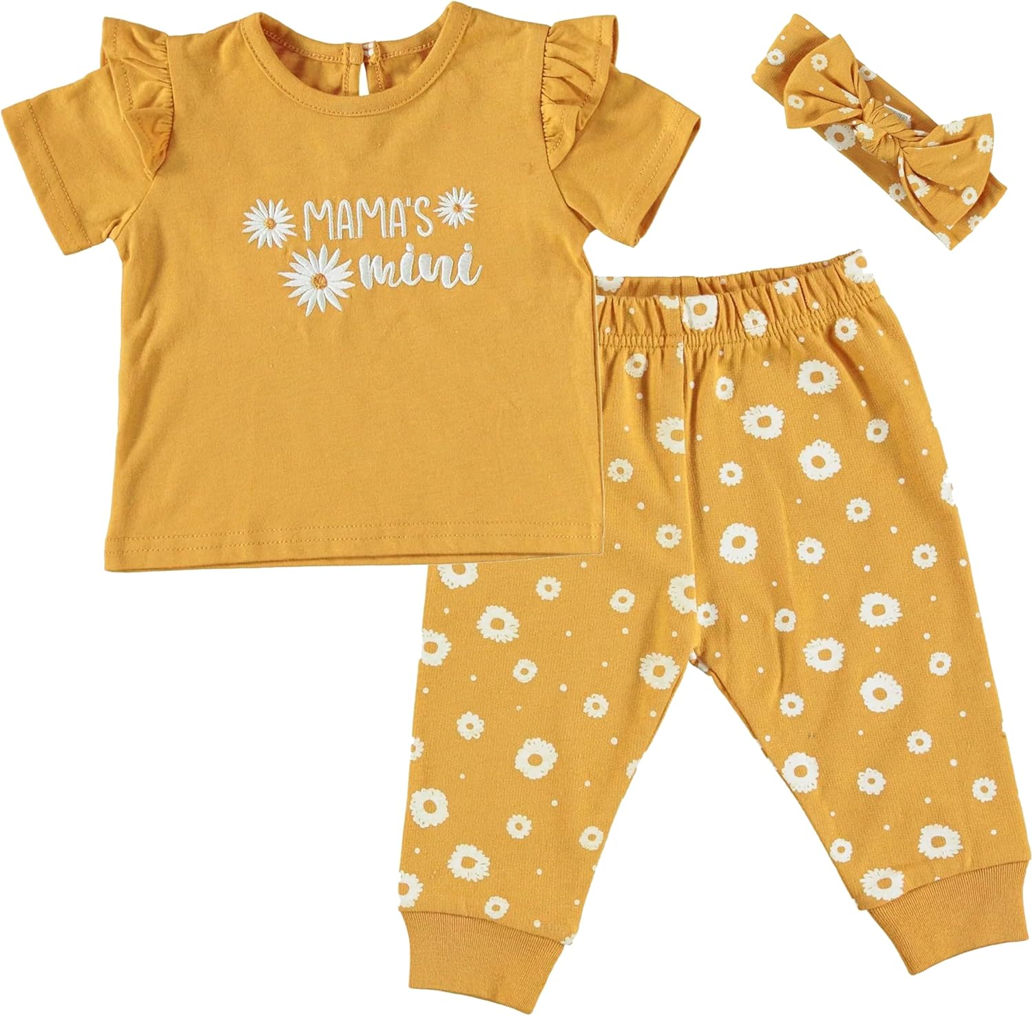 Chick Pea Baby Girl Clothes Newborn Jogger Layette Set Jive