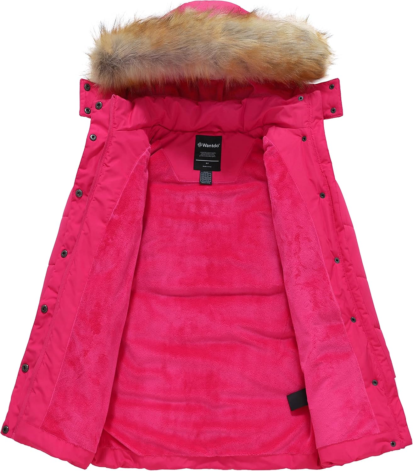 Warm Waterproof Winter Jacket for Girls
