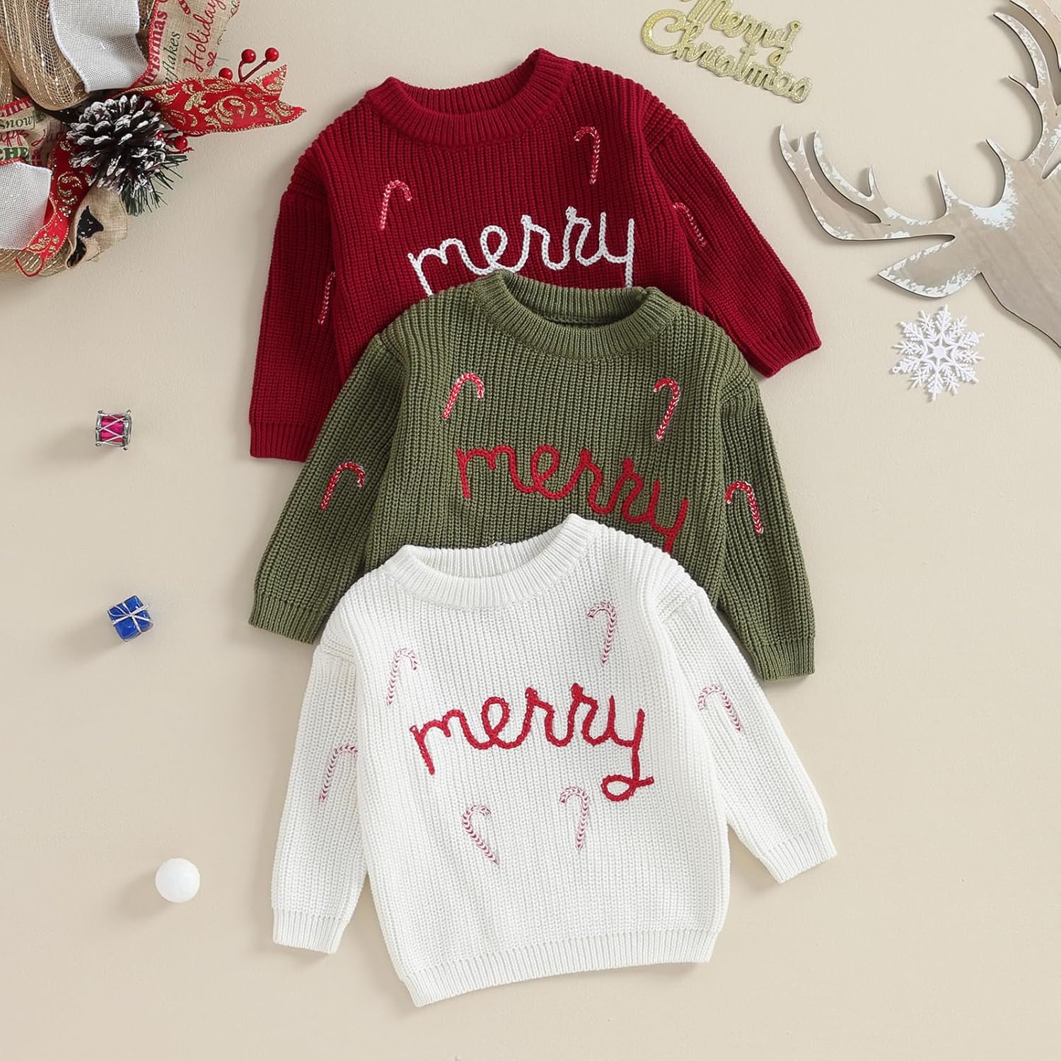Fun Newborn Baby Sweaters