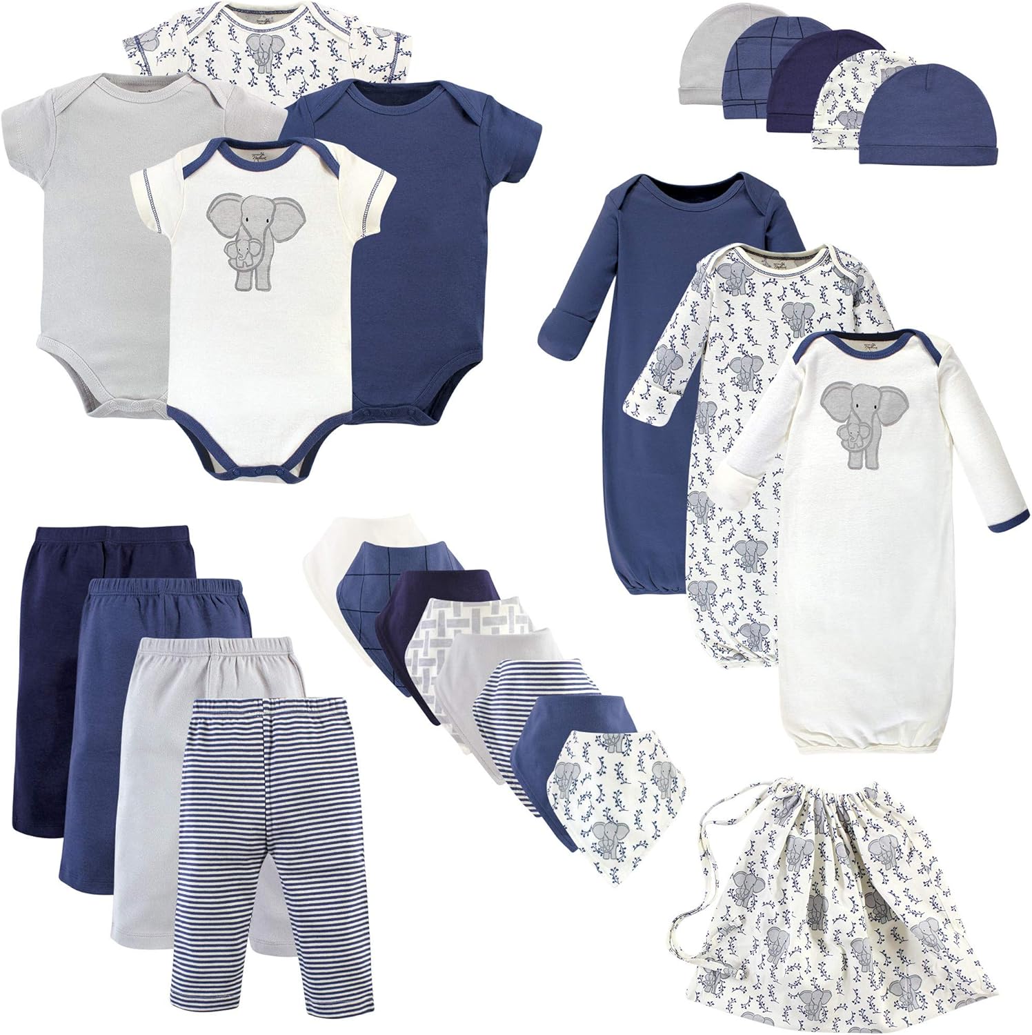 Touched by Nature Organic Cotton Baby Layette Set