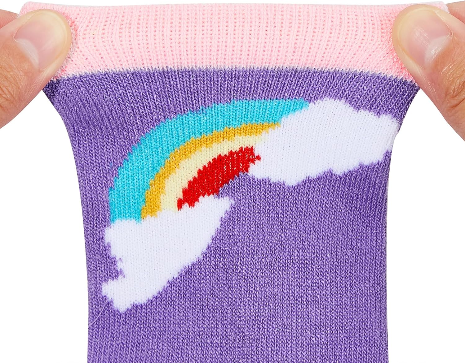 Kids soccer socks breathable soft high