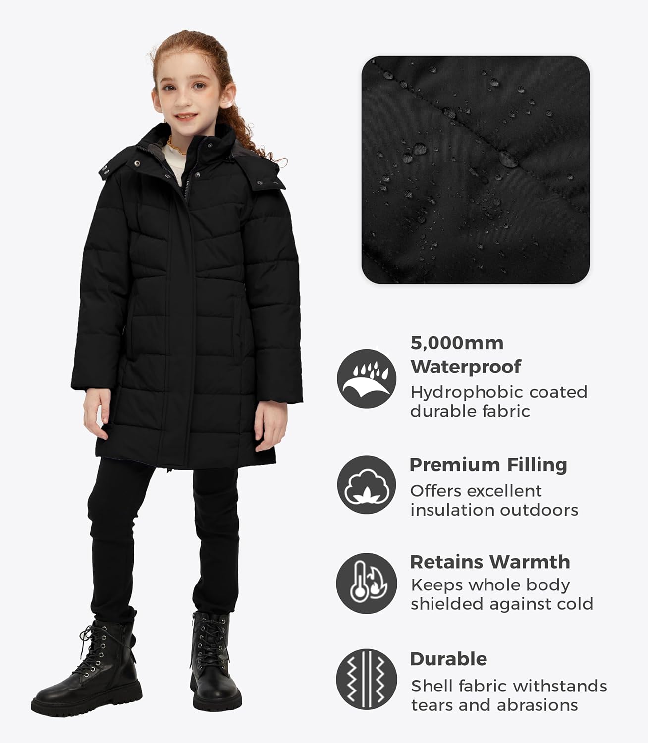 Weekend Getaway Puffer Jacket for Girls