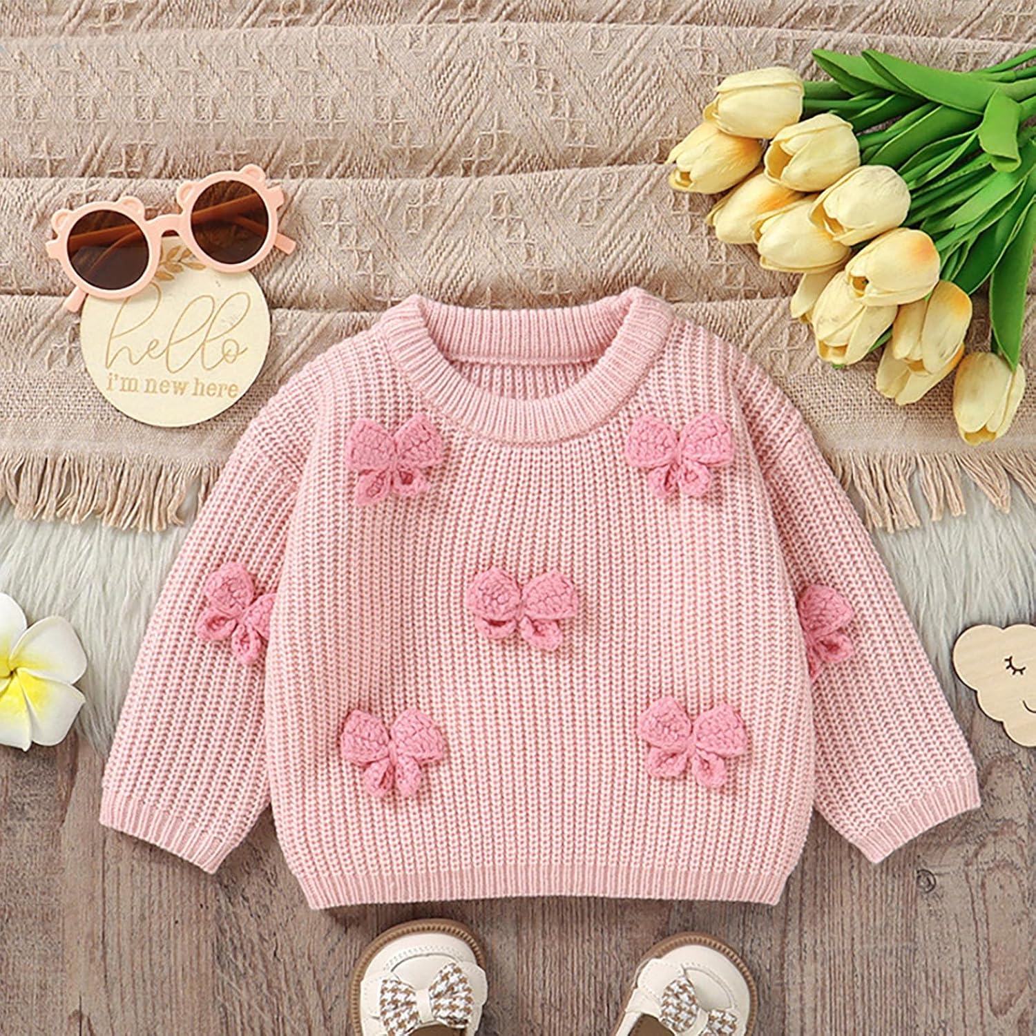 Toddlers Friendly Knitted Sweater