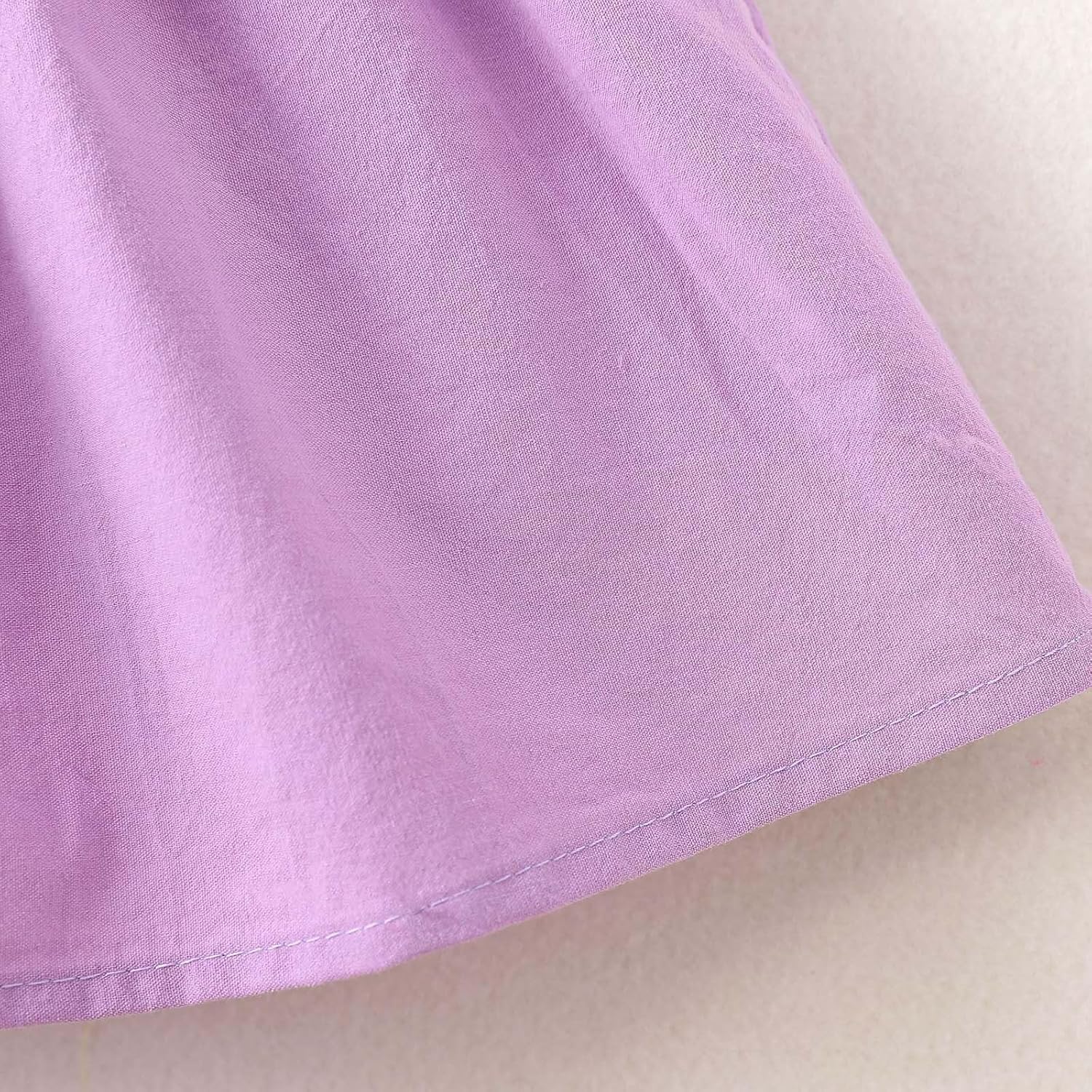 3D Flower Puff Sleeve Dress
