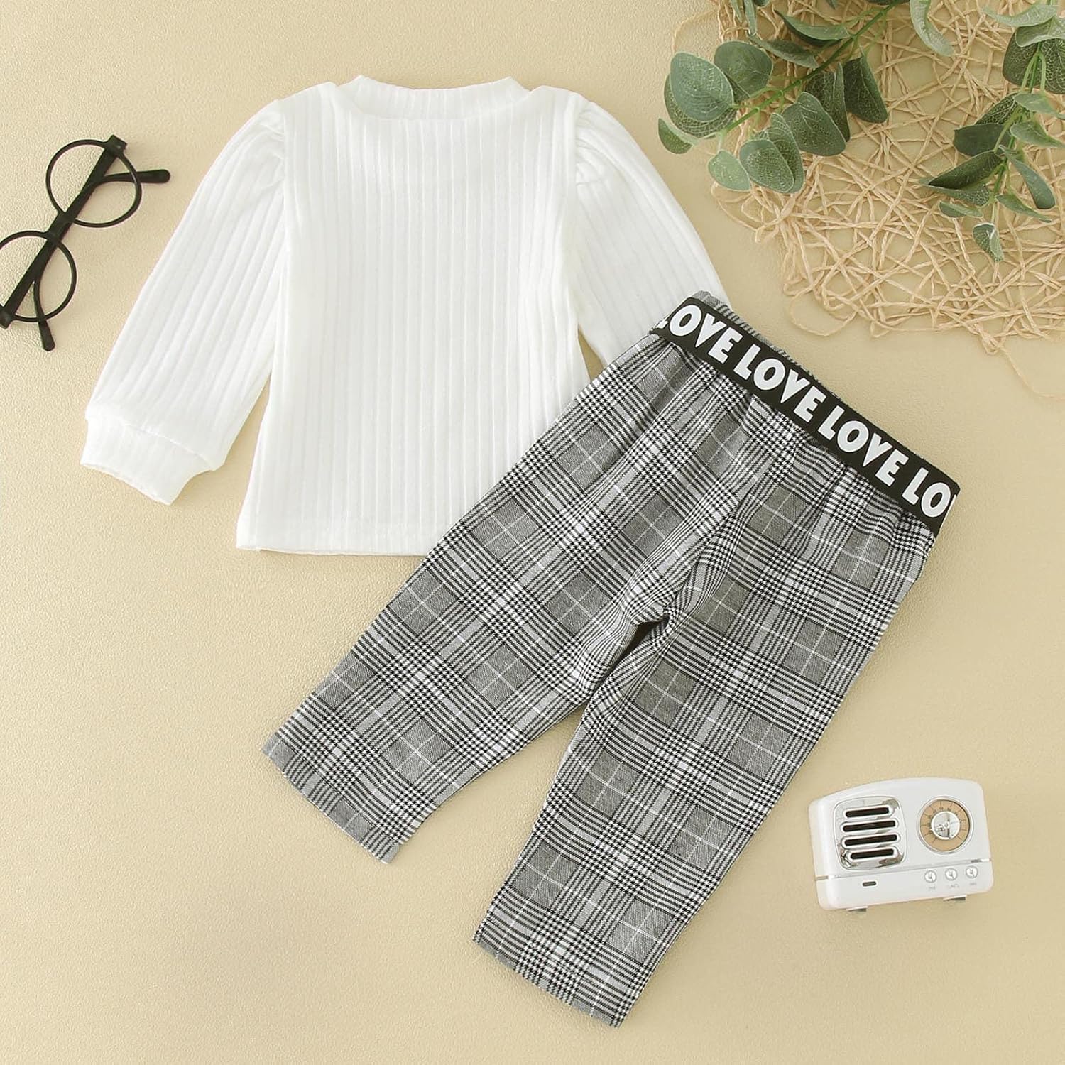 Autumn Winter Toddle Stripe High Neck 2T ded