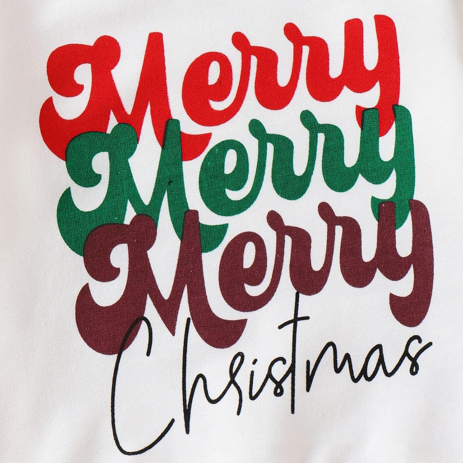 Toddler Christmas Outfit for Girls and Boys Set