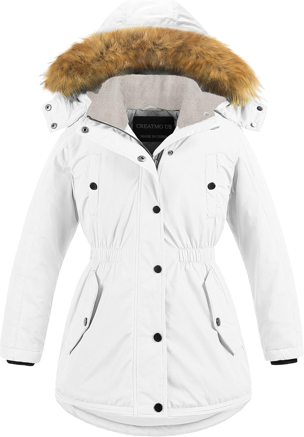 Warm Winter Parka for Girls