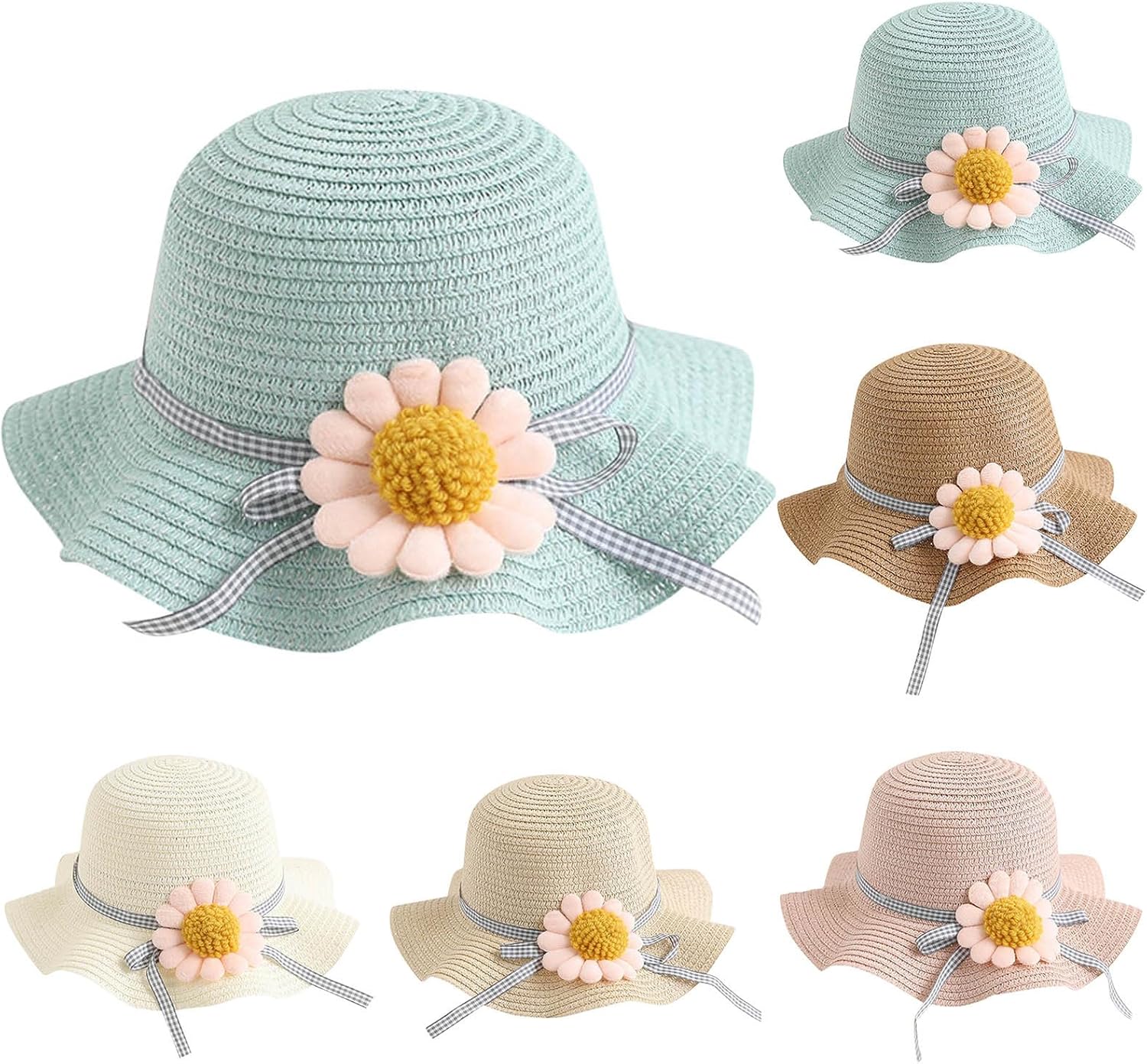 Wide-Brim Sun_hat for Girls Baby UPF 50