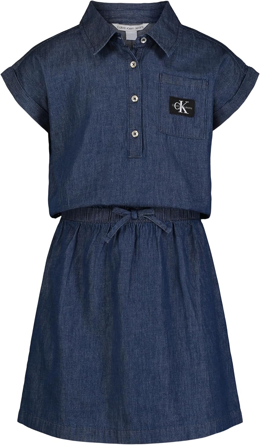 Calvin Klein Girls Casual Denim Dress