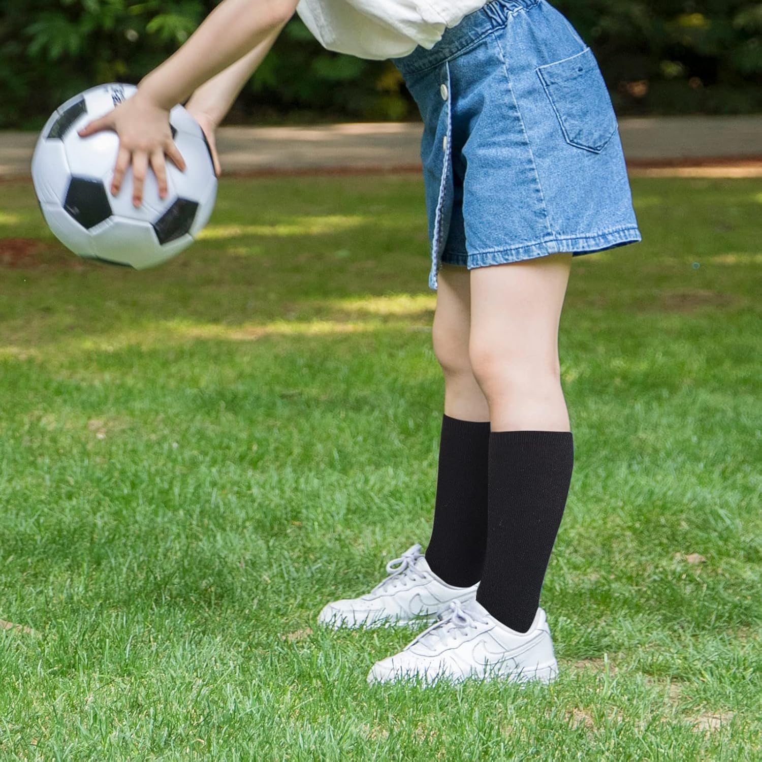 3-Pair Stripes Knee