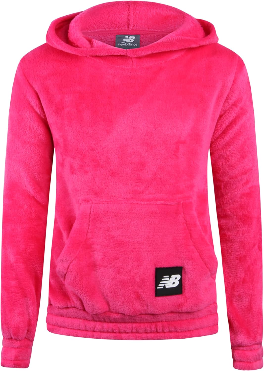 New Balance Girls Plush Hoodie Cozy Comfortable