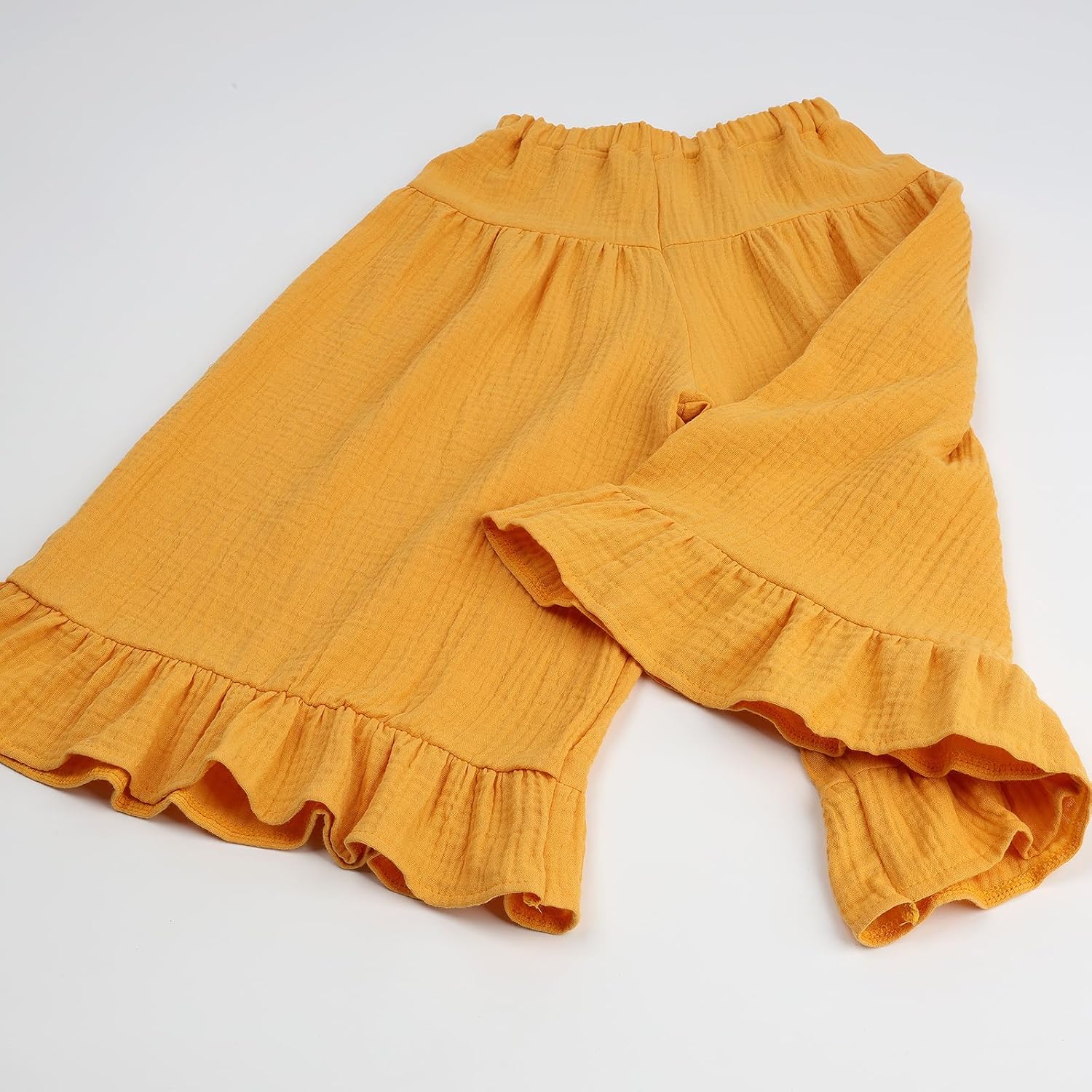 HOOLCHEAN Baby Gauze wide leg pants