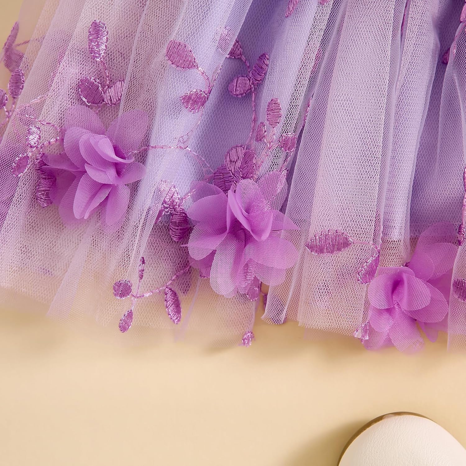 ZINTAOZT Princess Butterfly Wing Dress for Toddler Baby Girl