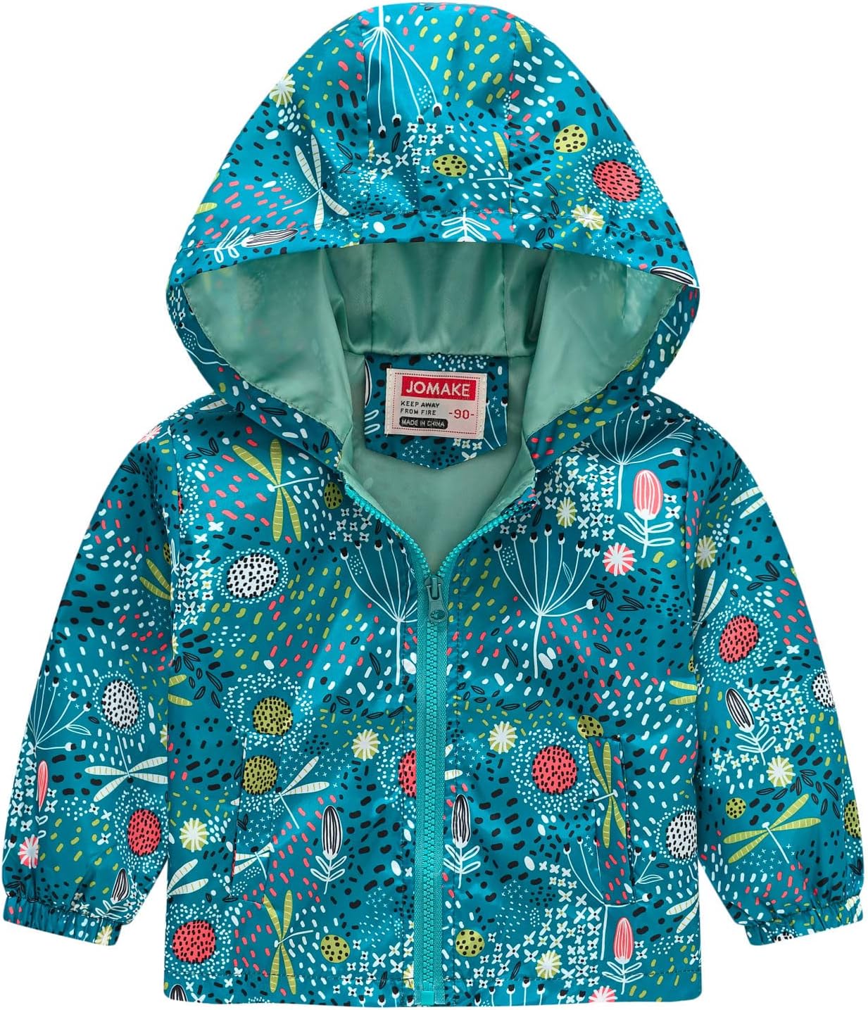 Cartoon Dinosaur Durable Fleece Jacket for Kids
