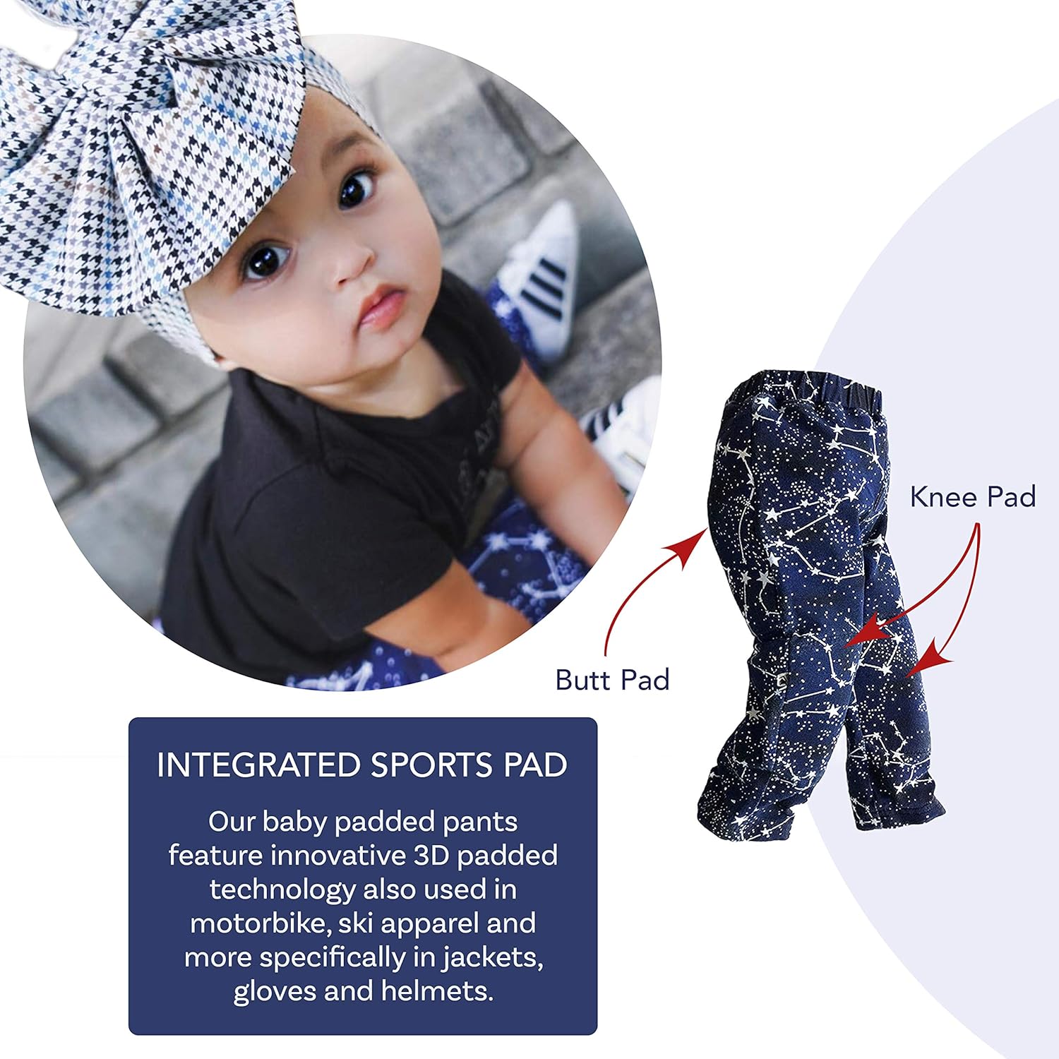 Crawling Pants for Boys Girls
